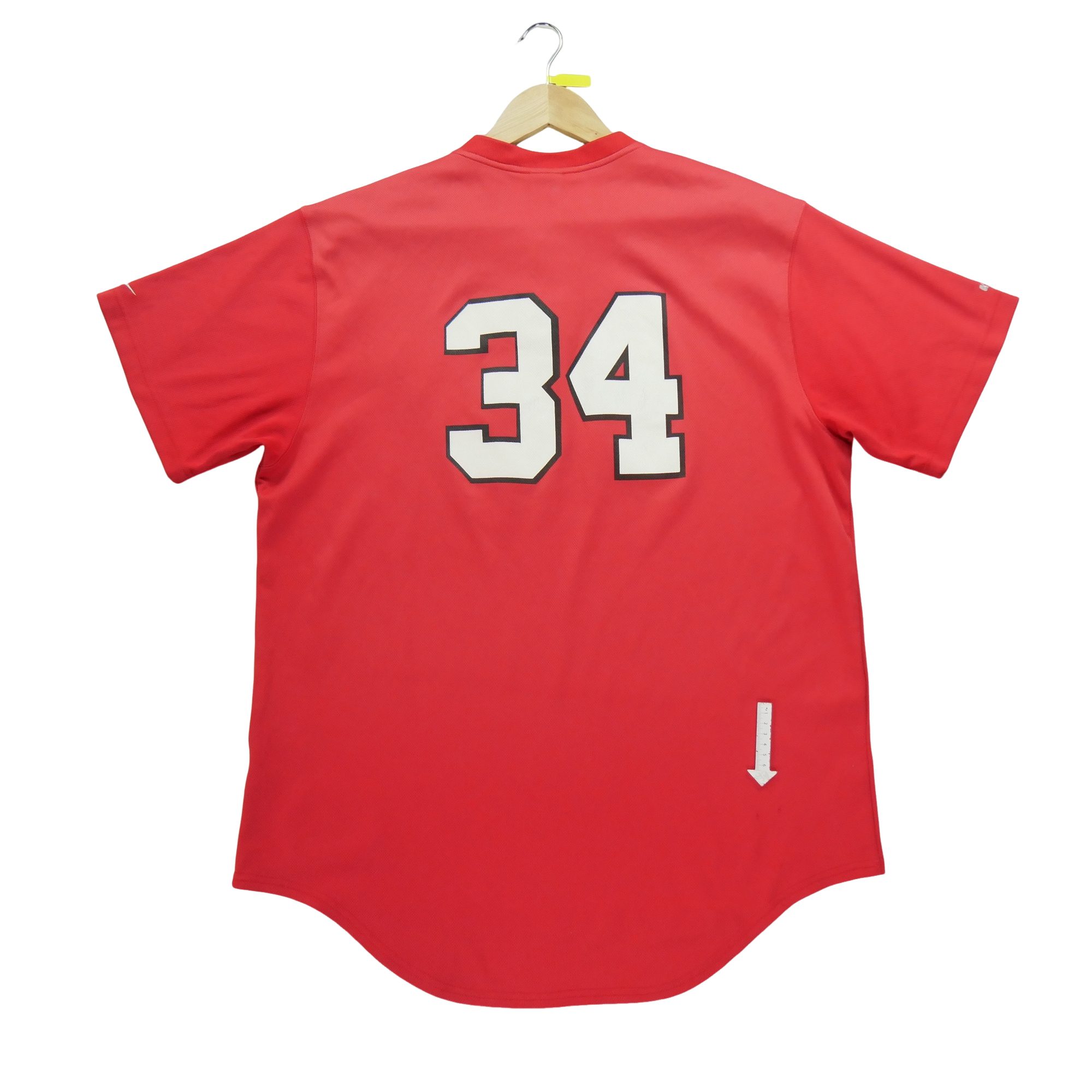 Maillot Homme  Baseball Rouge 3