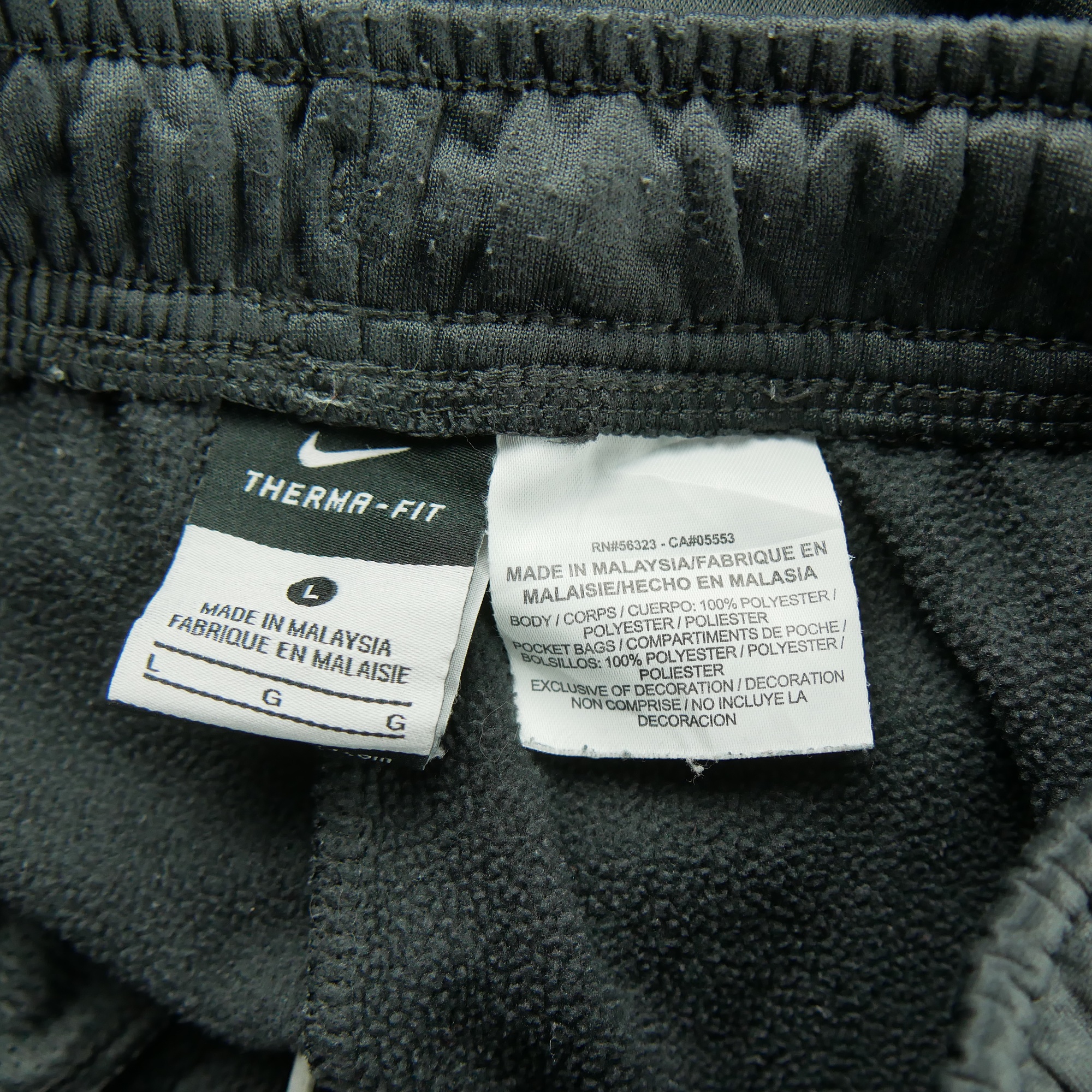 Jogging Homme  Therma-Fit Gris 7