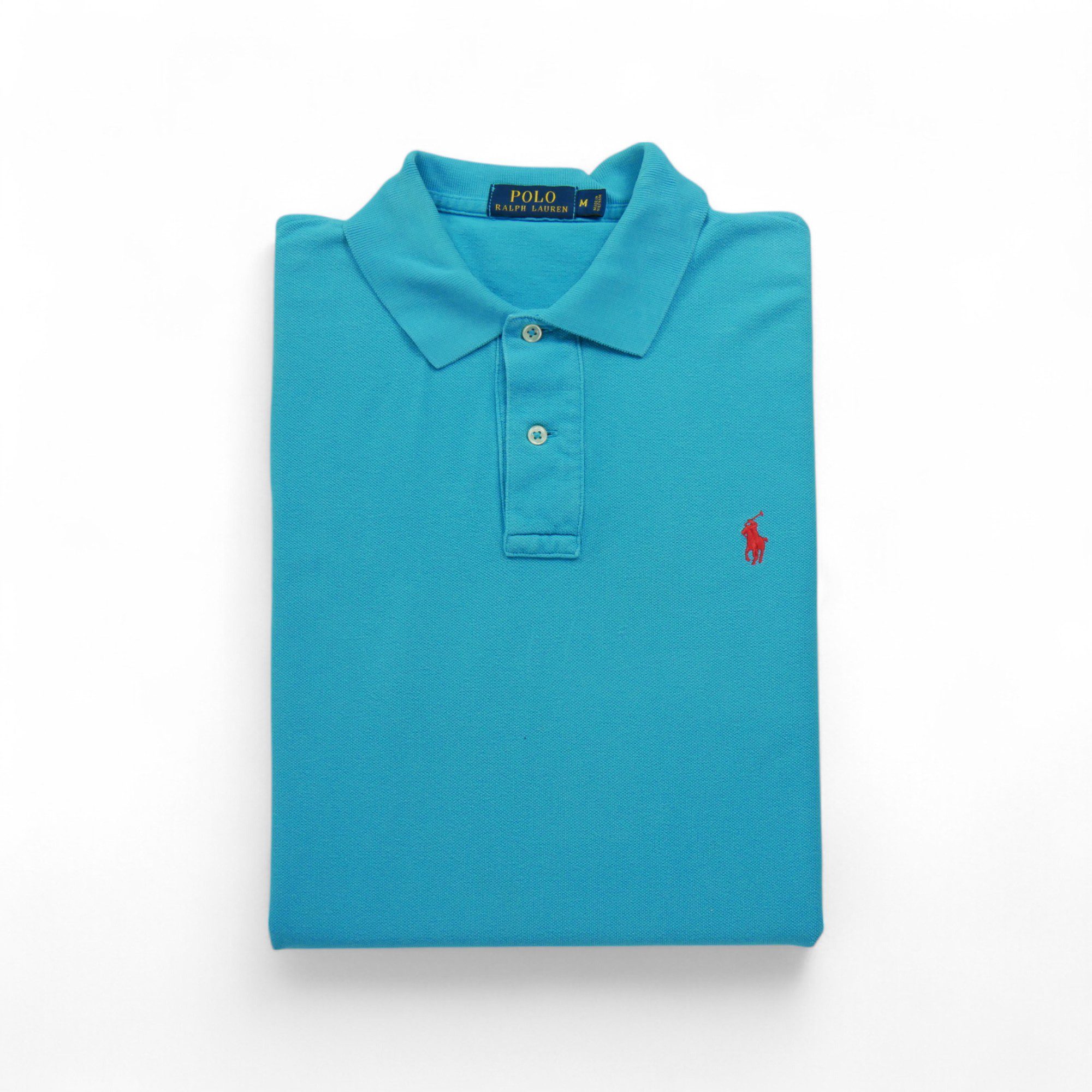 Polo manches courtes Homme  Turquoise 1