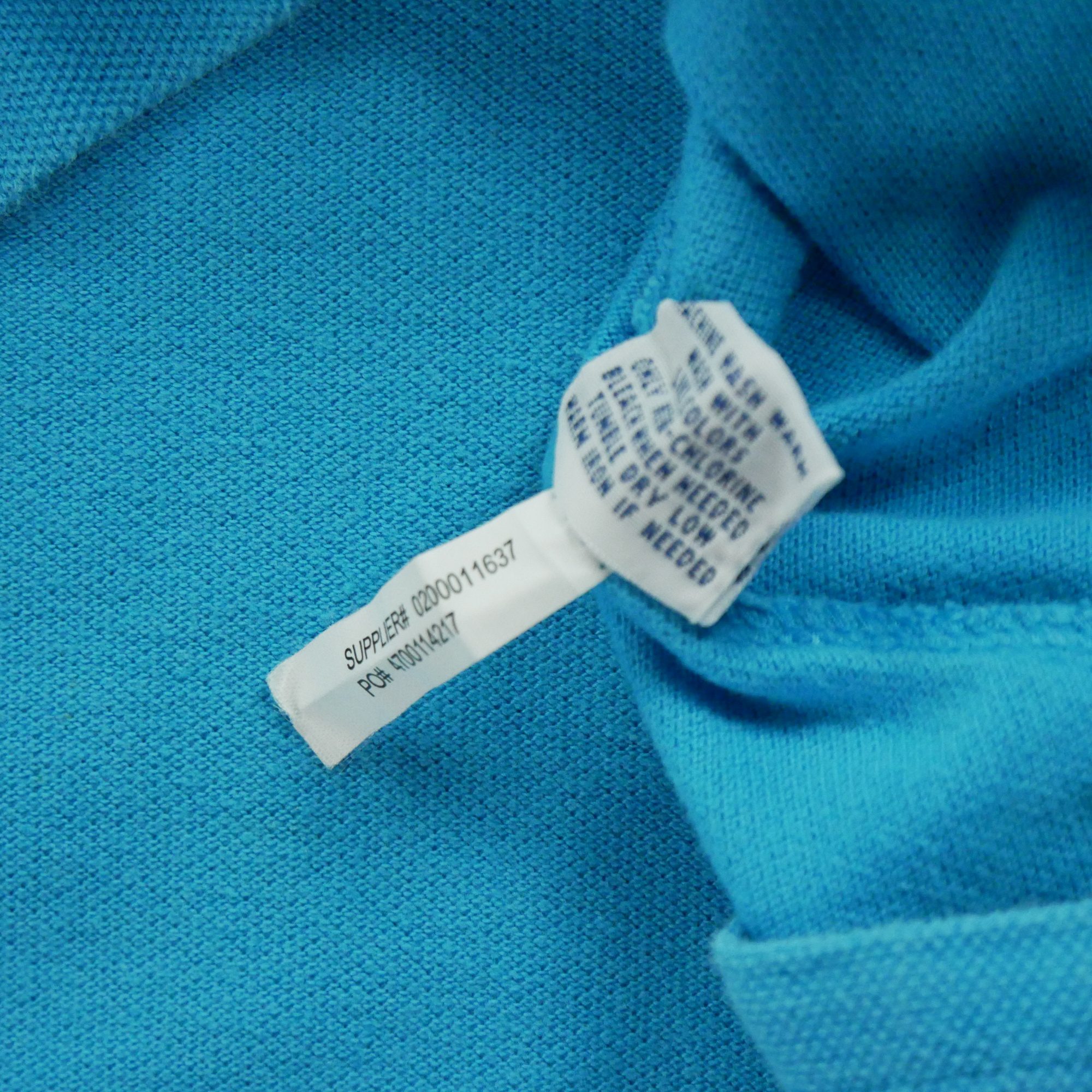 Polo manches courtes Homme  Turquoise 9
