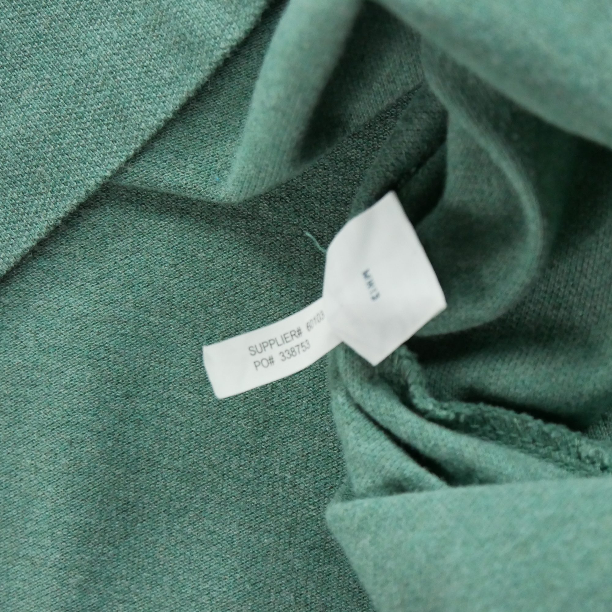Polo manches longues Homme  Vert 9