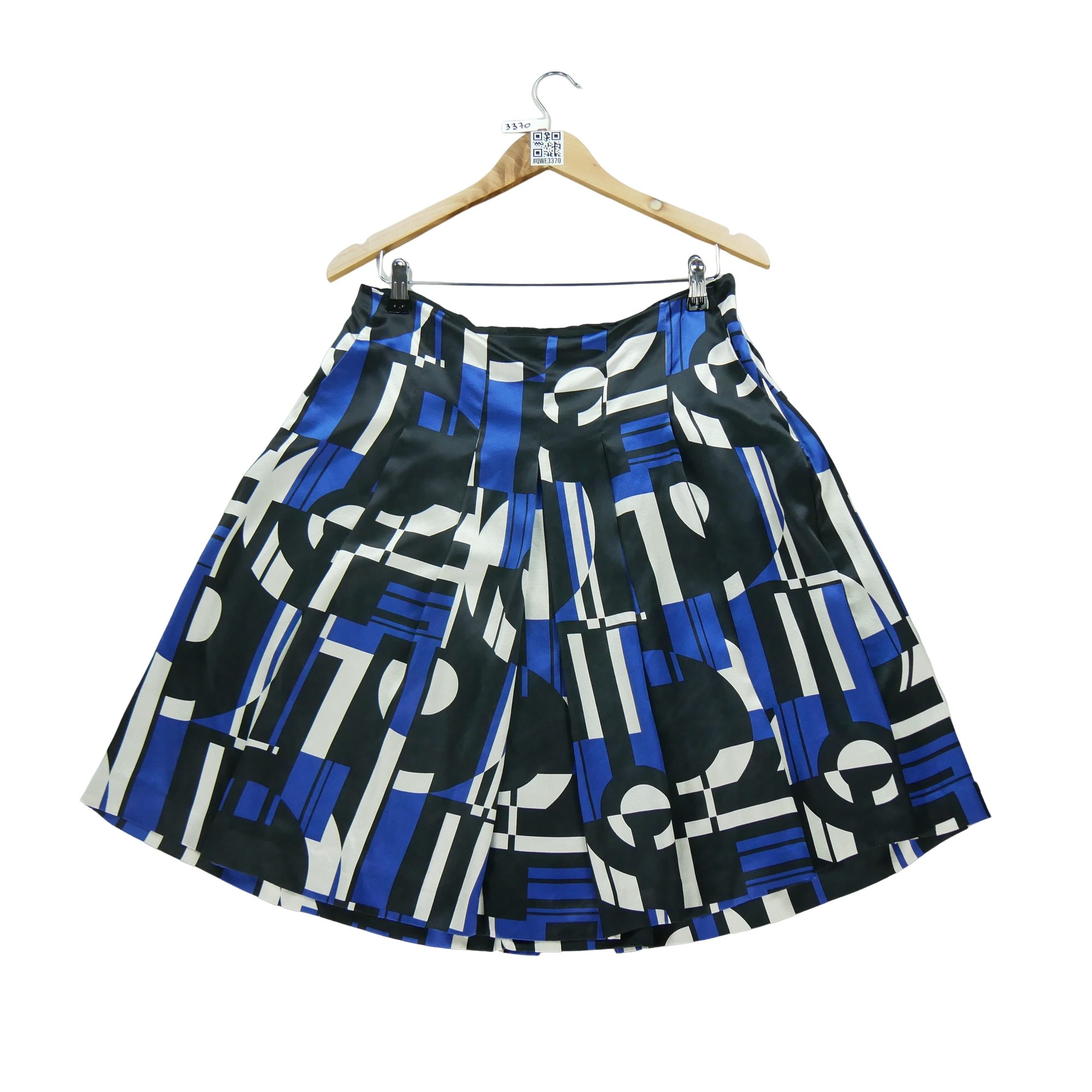 Jupes midi Femme  Évasée Bleu 1