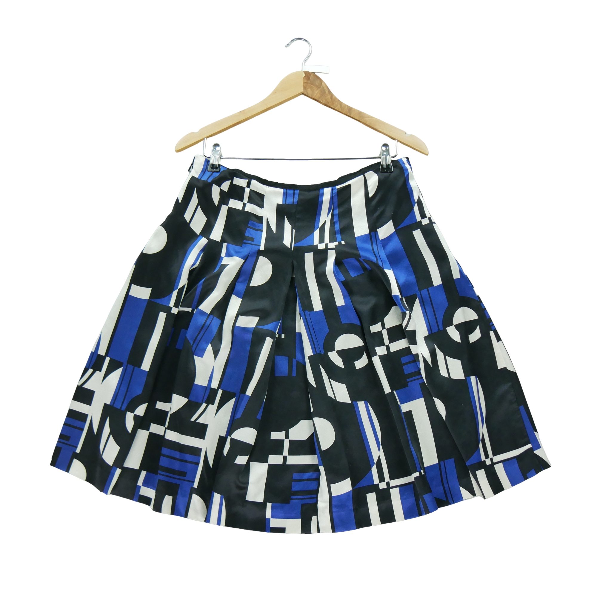 Jupes midi Femme  Évasée Bleu 2