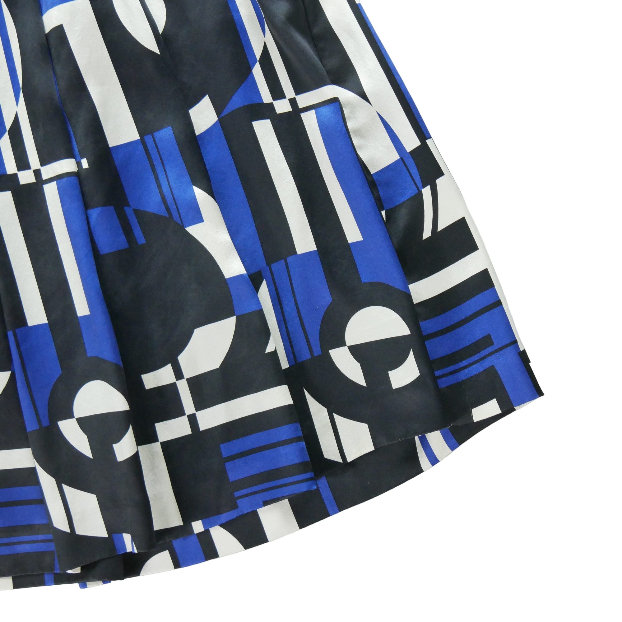 Jupes midi Femme  Évasée Bleu 3