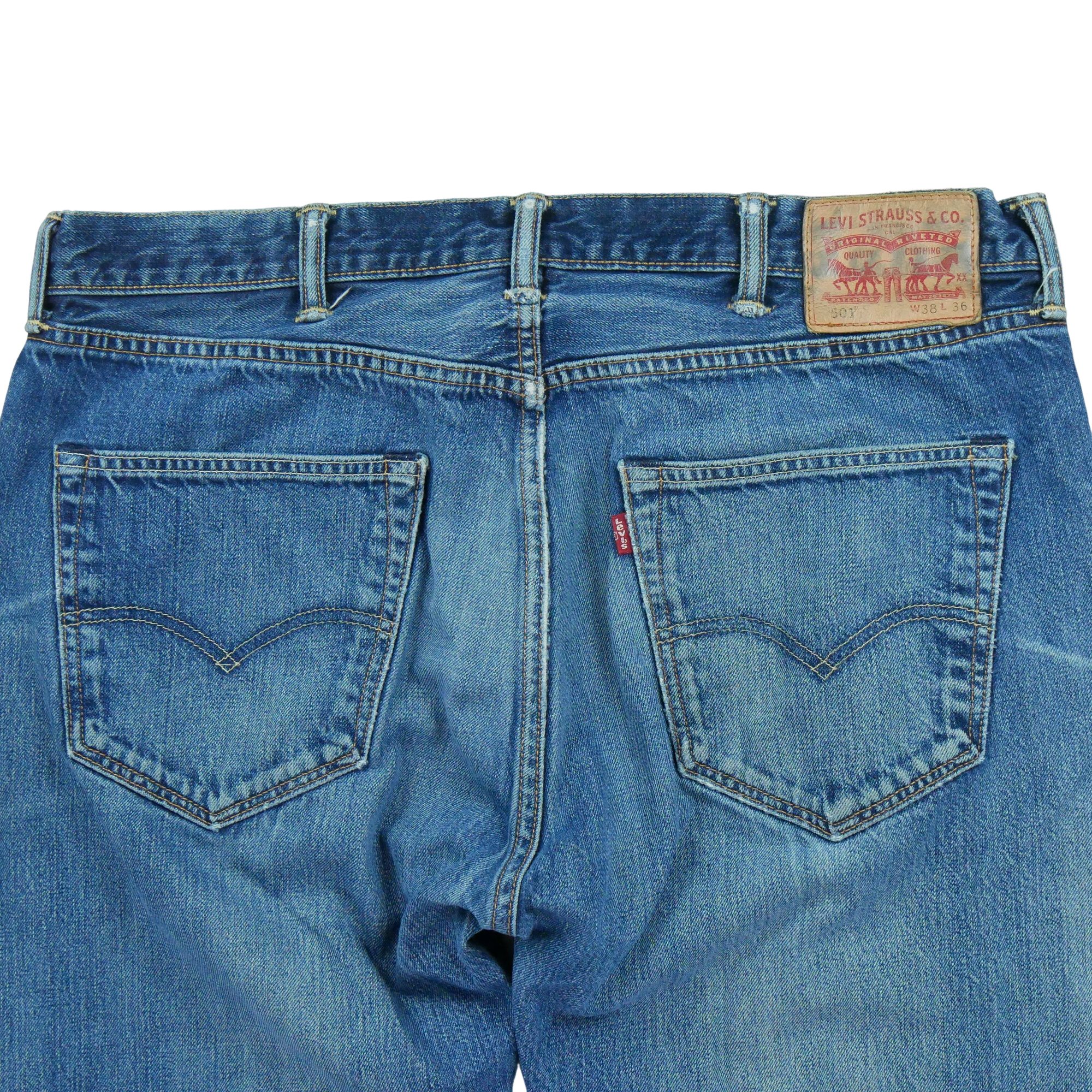 Jean Homme Levis 501 Bleu 4