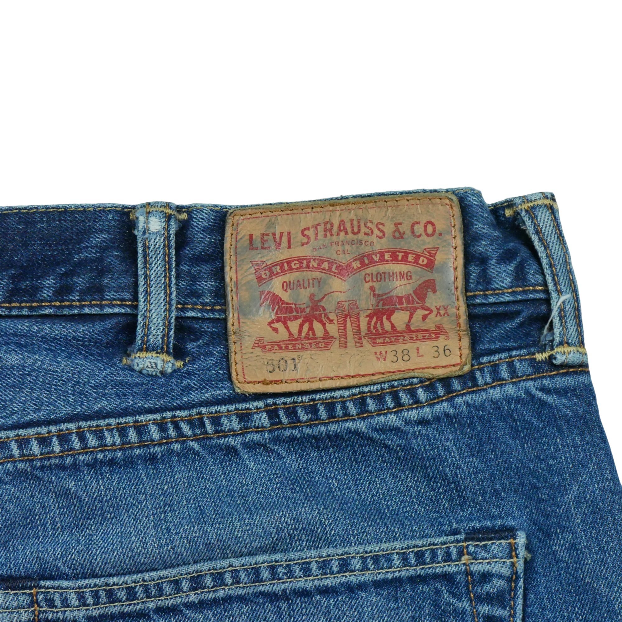 Jean Homme Levis 501 Bleu 5