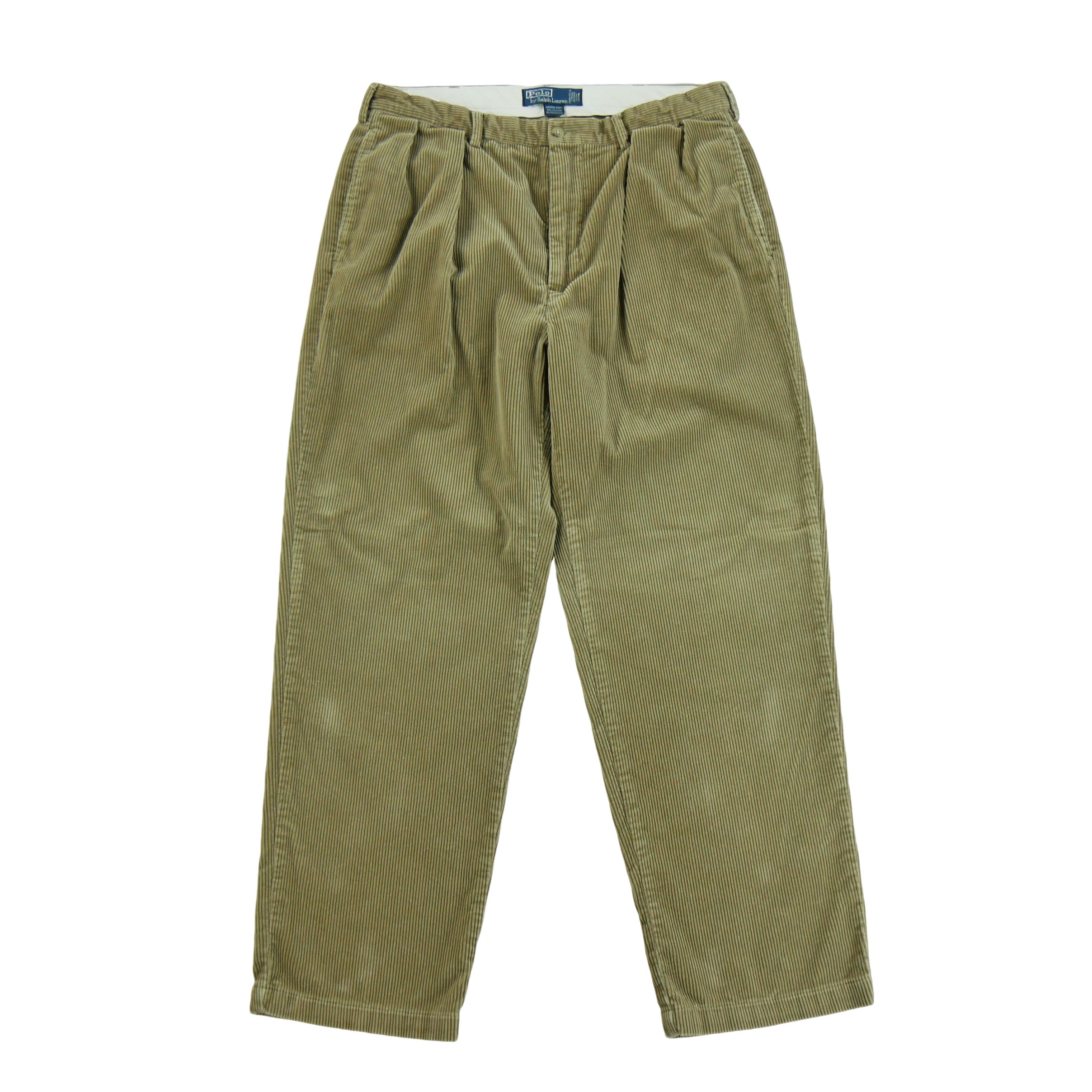 Pantalon Homme en velours côtelé Beige 1