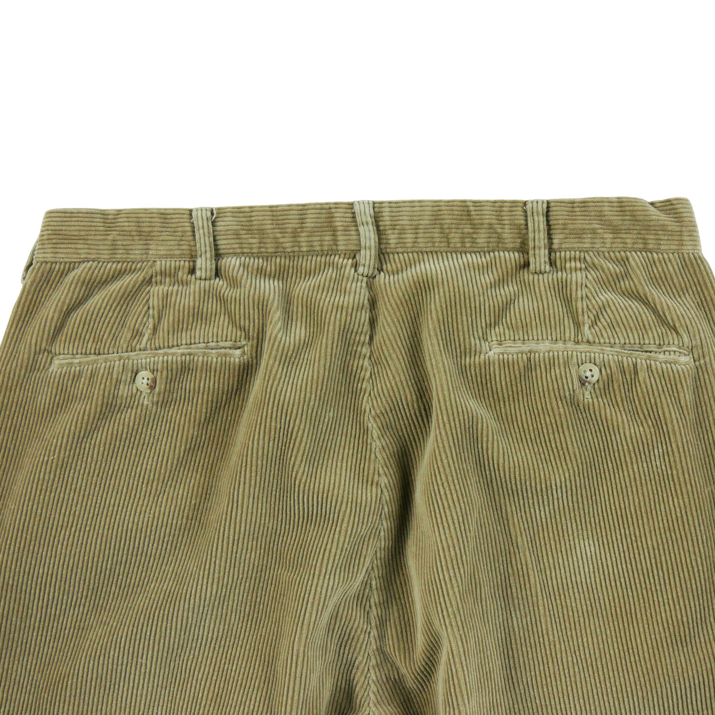 Pantalon Homme en velours côtelé Beige 4