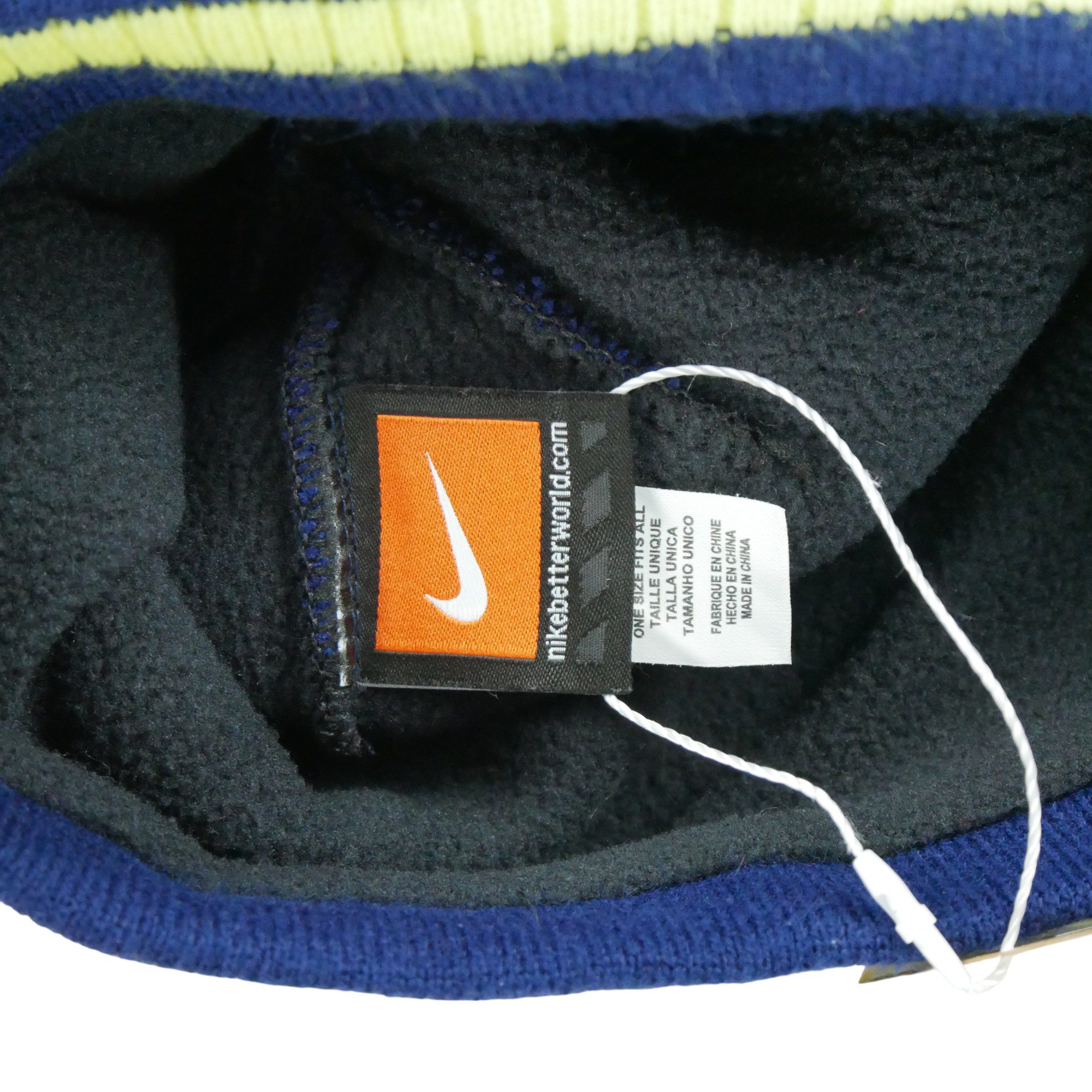 Bonnet Homme  Solo Swoosh Bleu 3