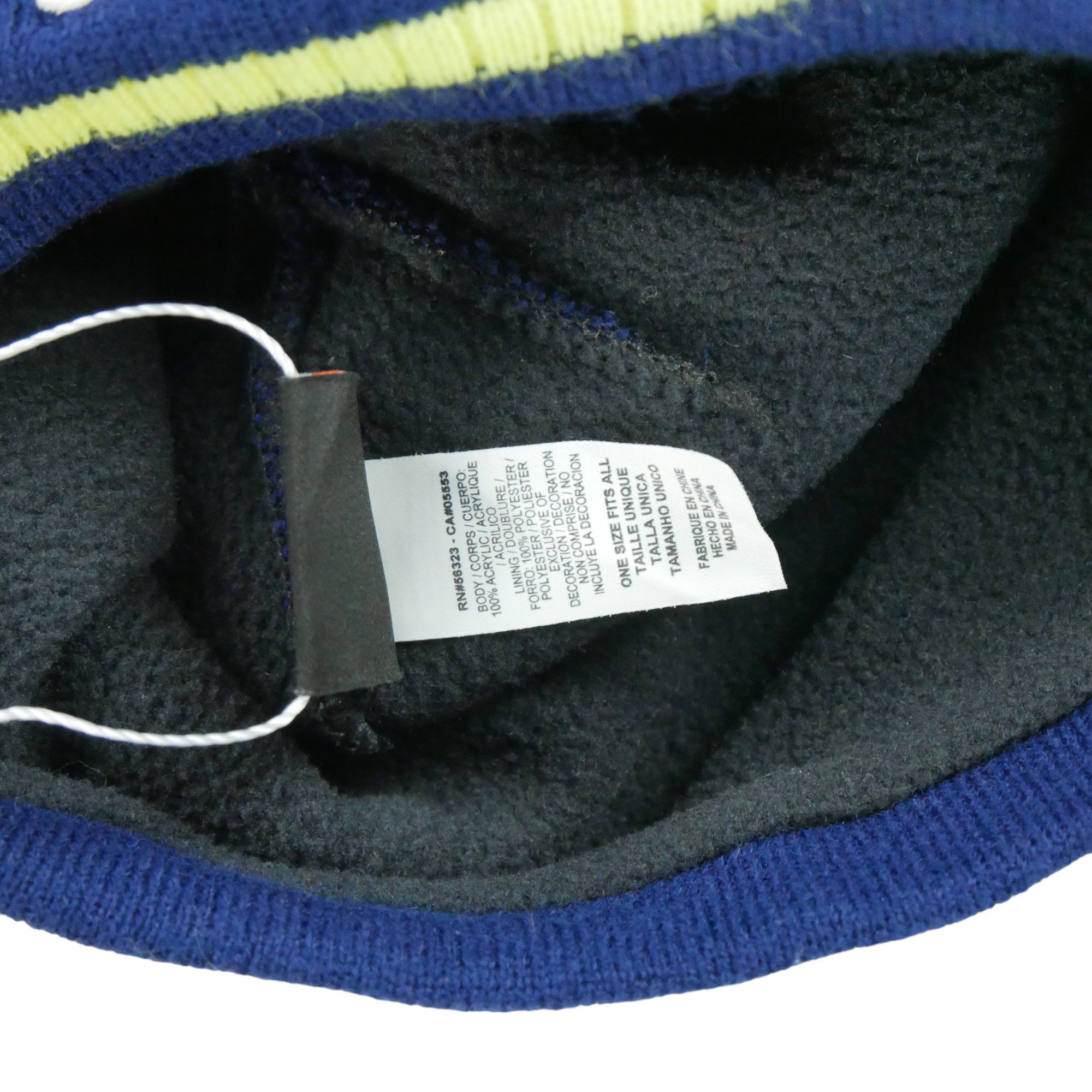 Bonnet Homme  Solo Swoosh Bleu 4