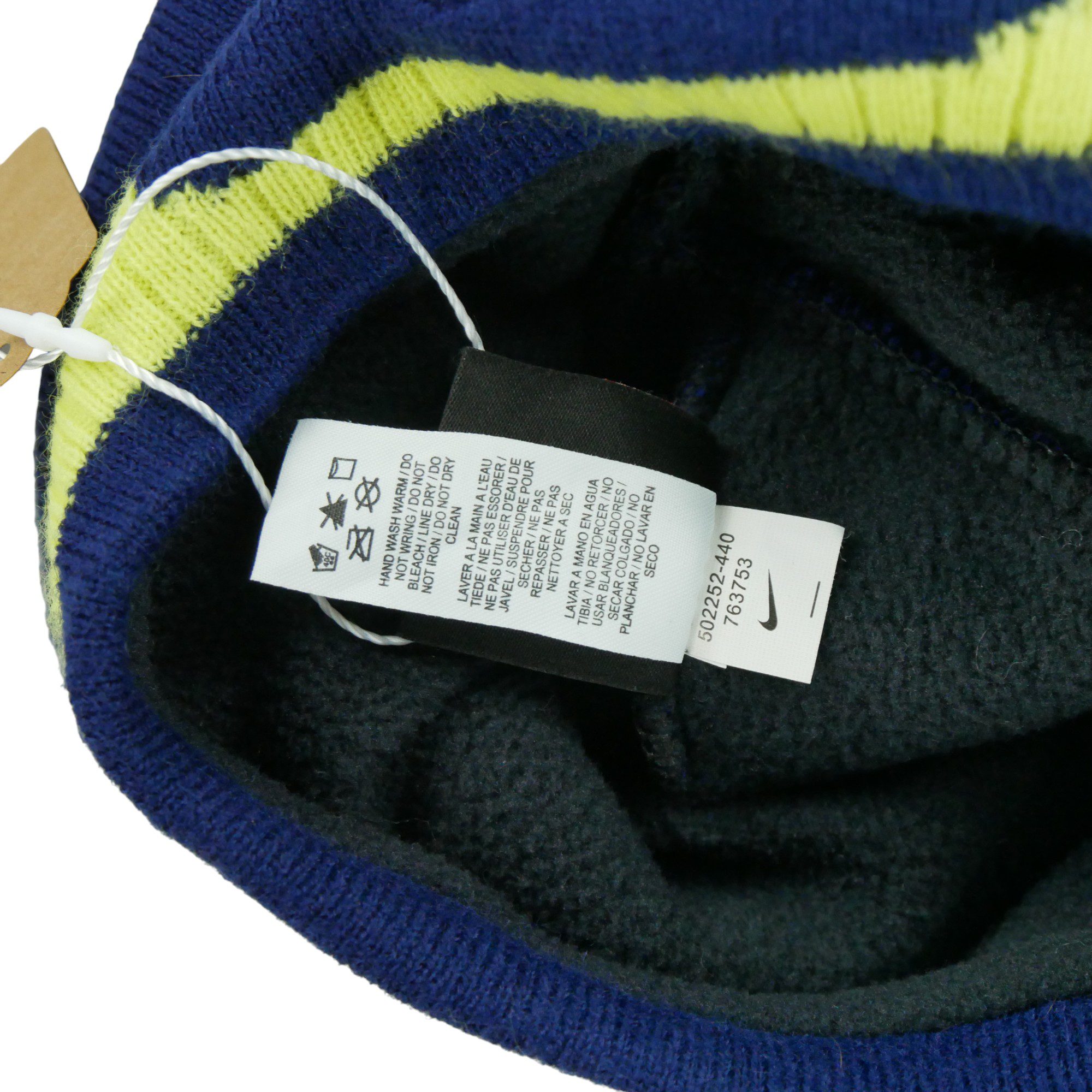 Bonnet Homme  Solo Swoosh Bleu 5