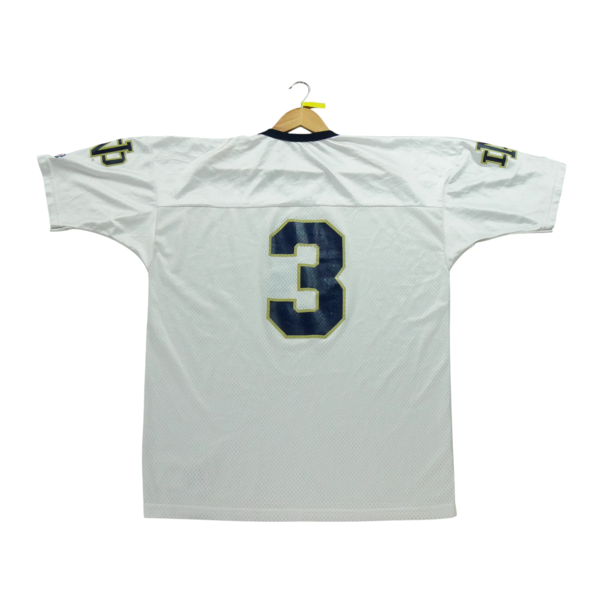 Maillot Homme NCAA Notre Dame Blanc 2