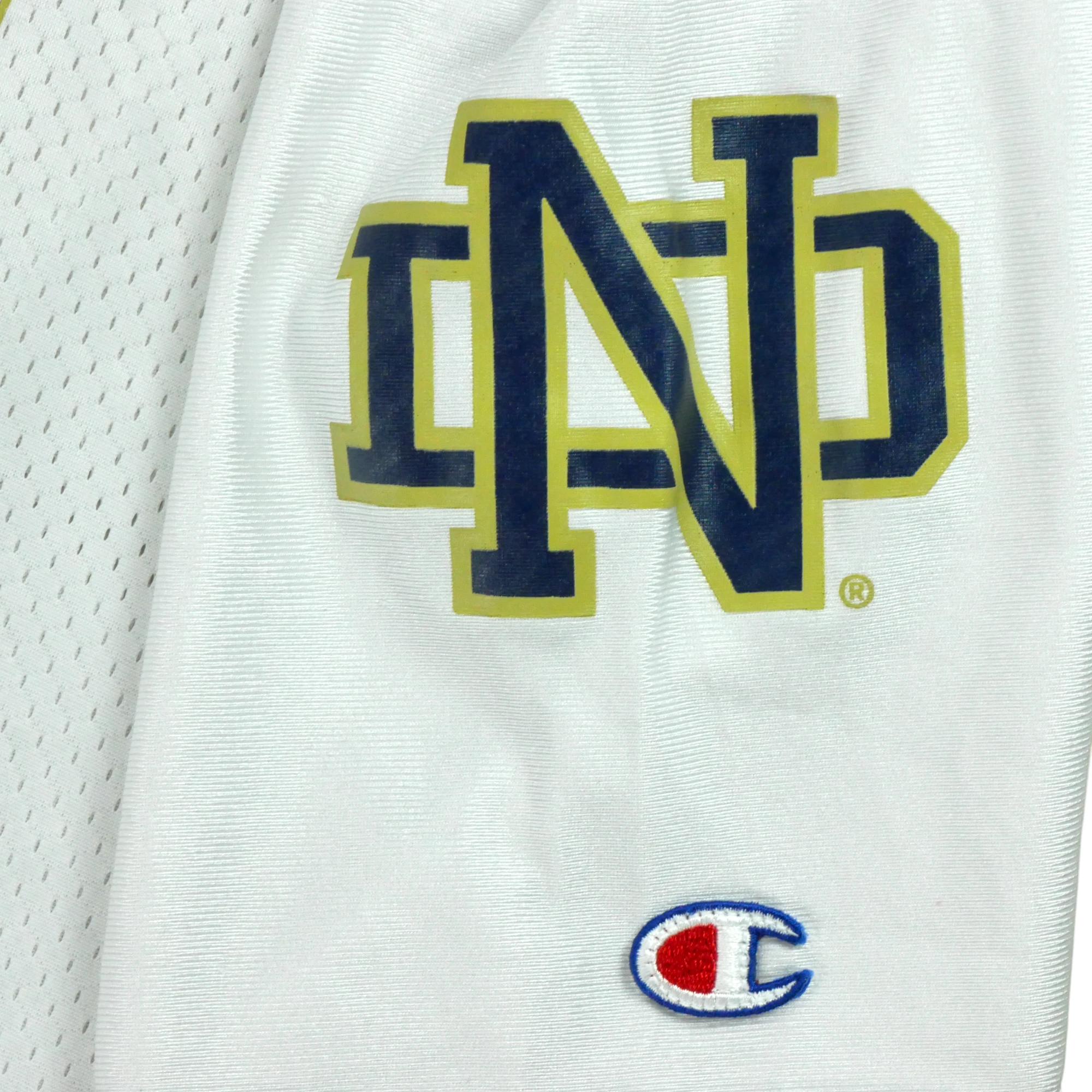 Maillot Homme NCAA Notre Dame Blanc 4