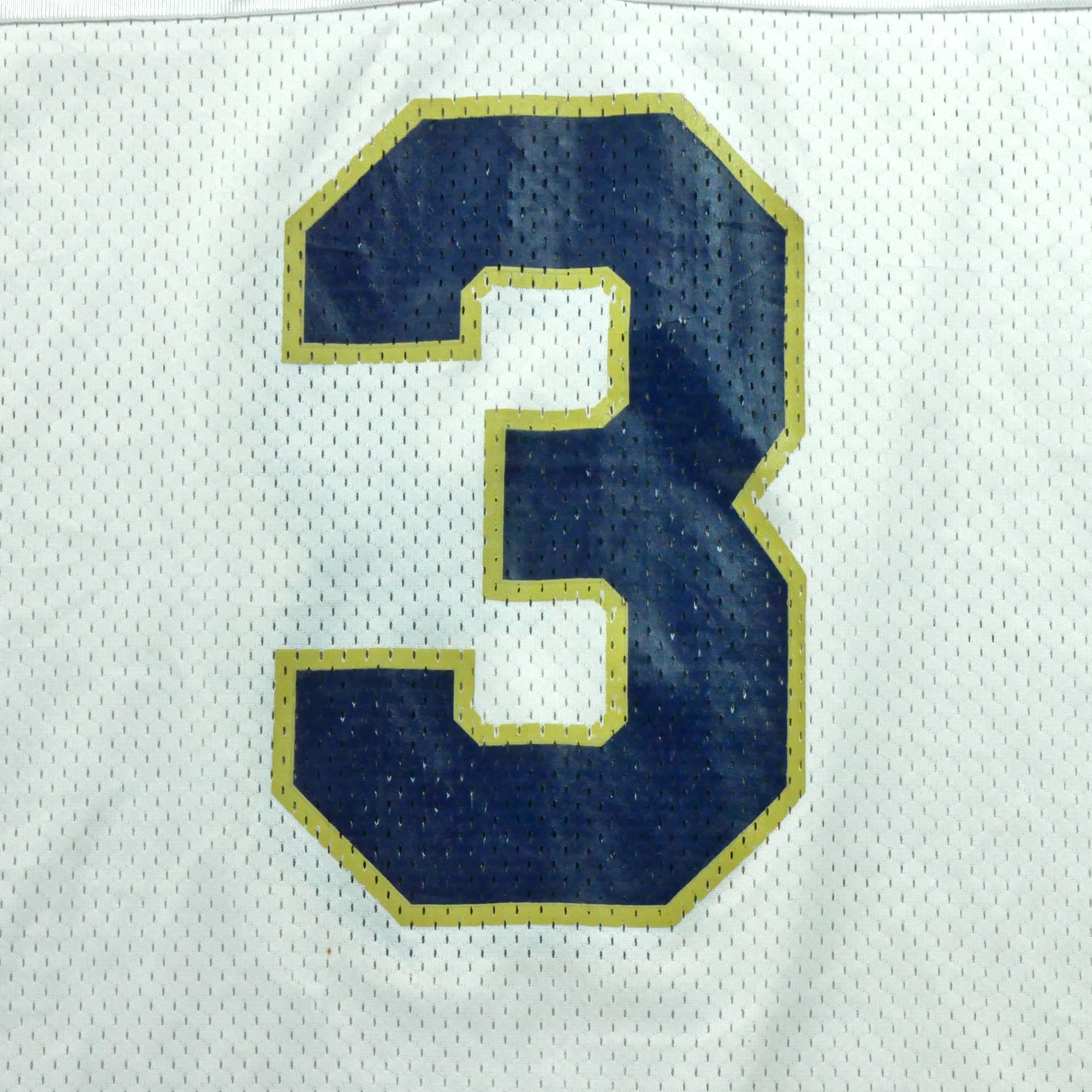 Maillot Homme NCAA Notre Dame Blanc 8