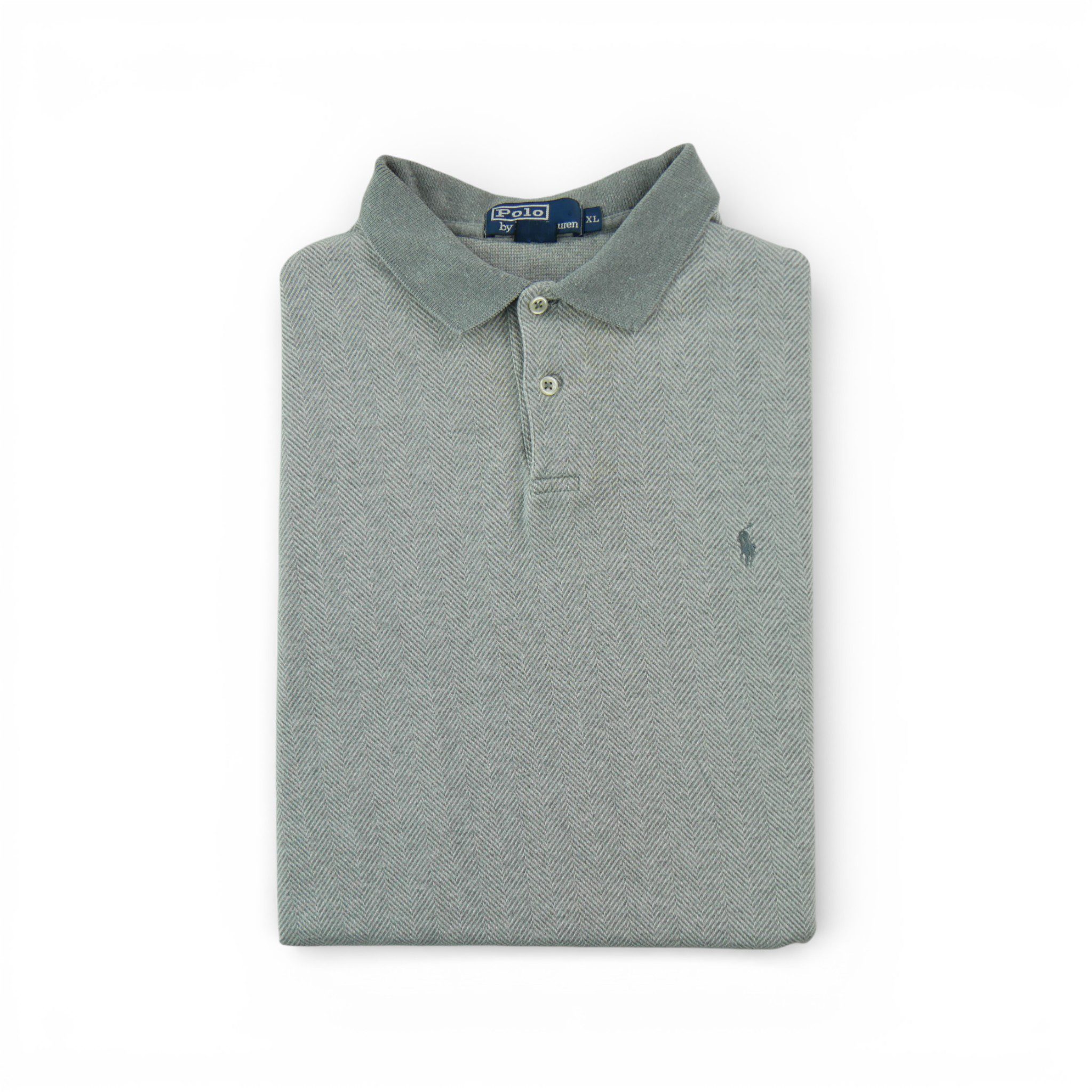 Polo manches courtes Homme Gris - Bon état