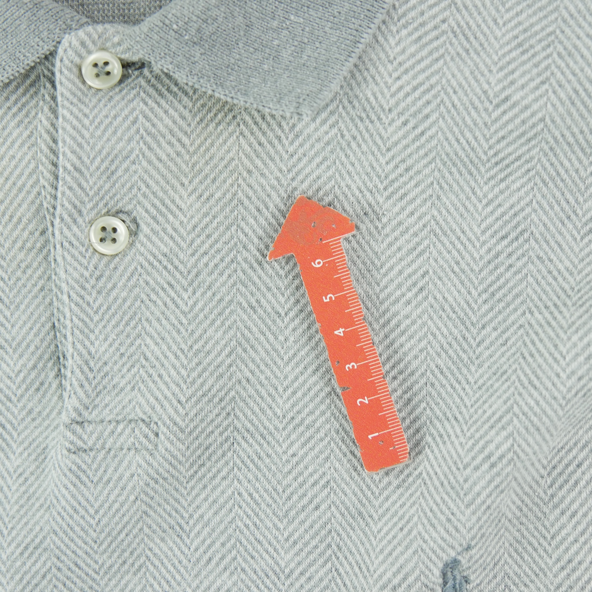 Polo manches courtes Homme  Gris 7