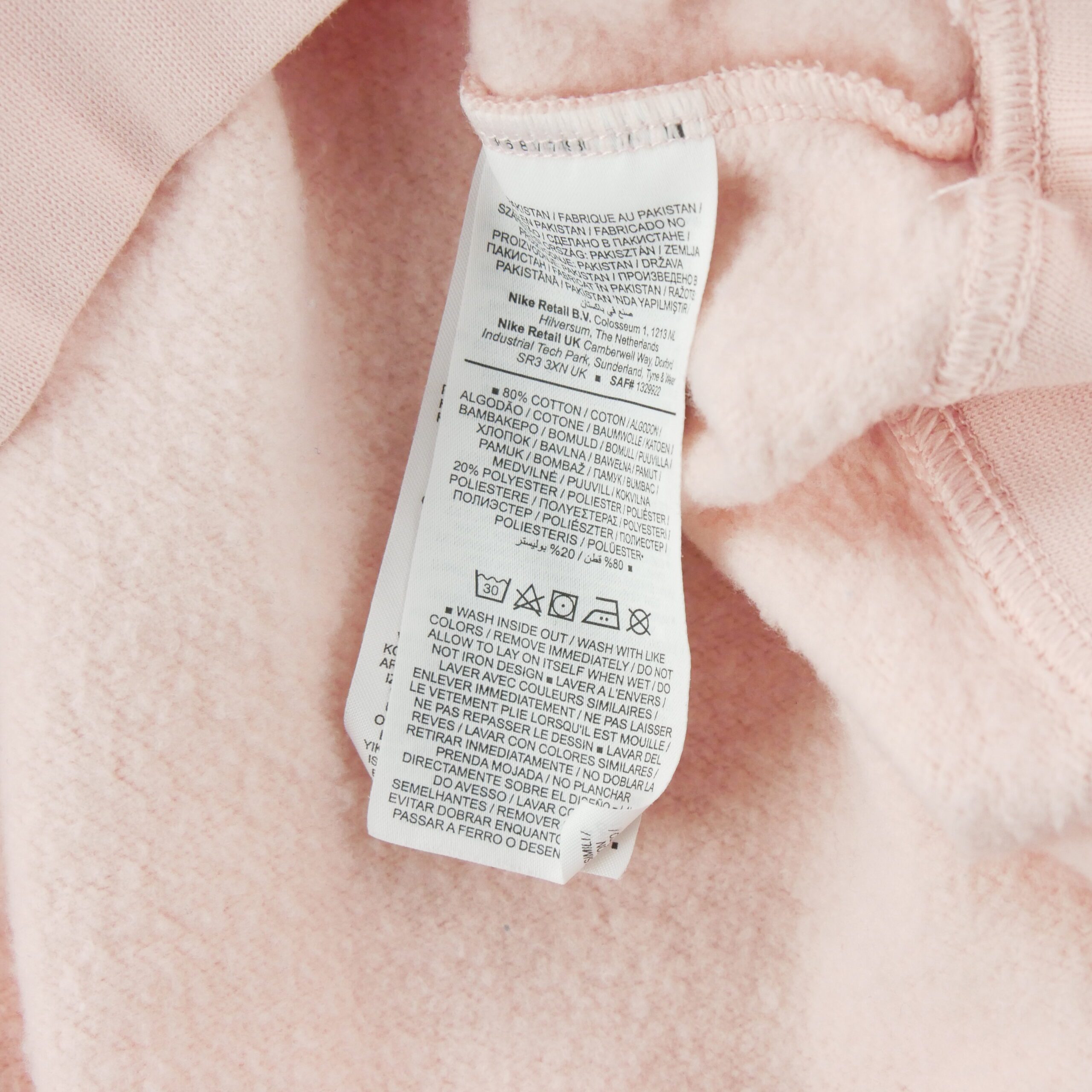 Sweat Femme  Oversized Rose 9