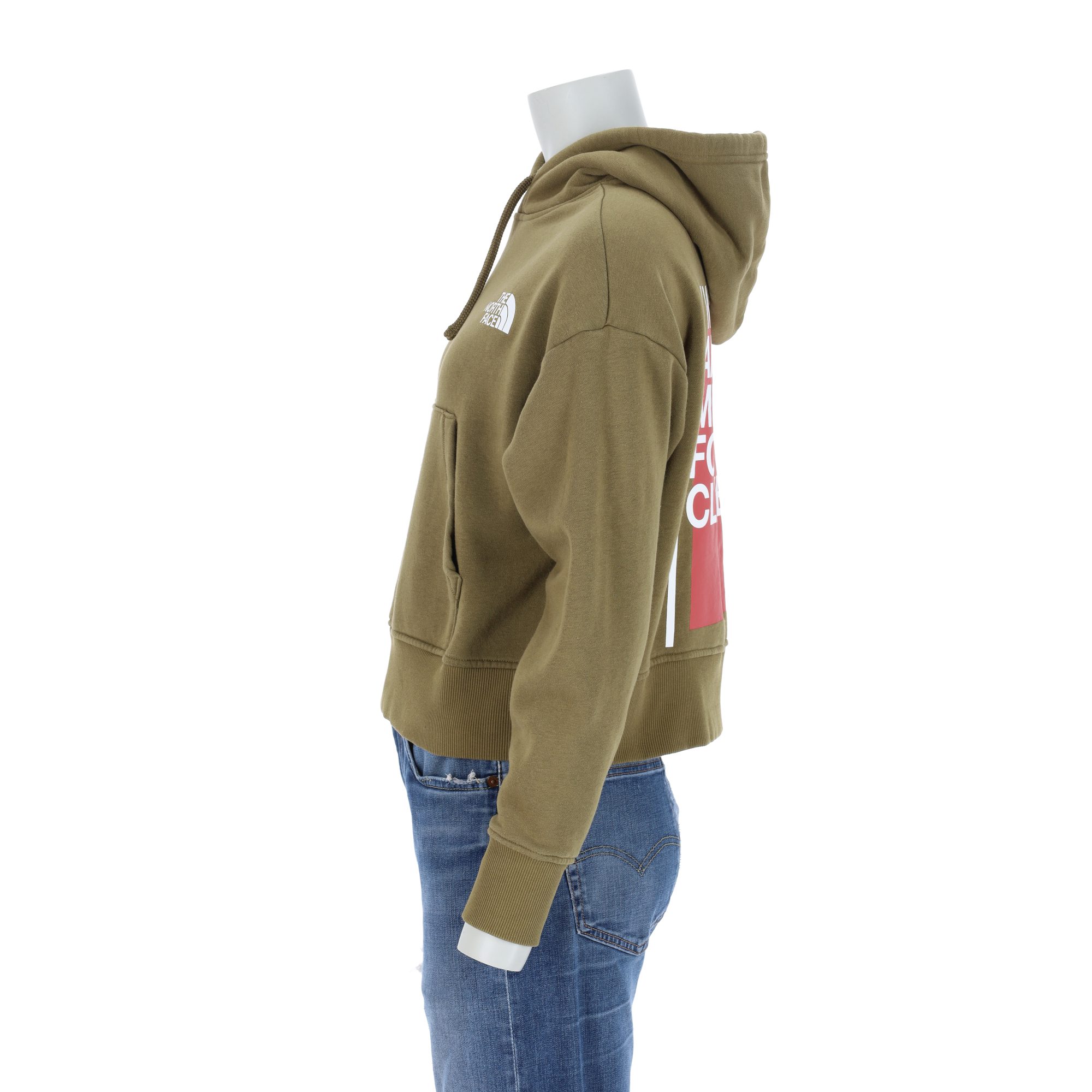 Sweat à capuche Femme  TNF Kaki 3
