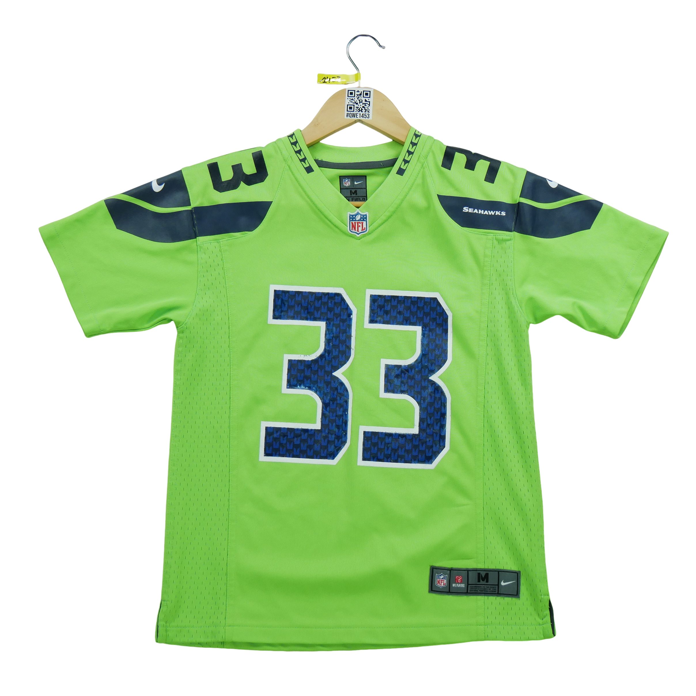 Maillot Femme NFL Seattle Seahawks Vert 3