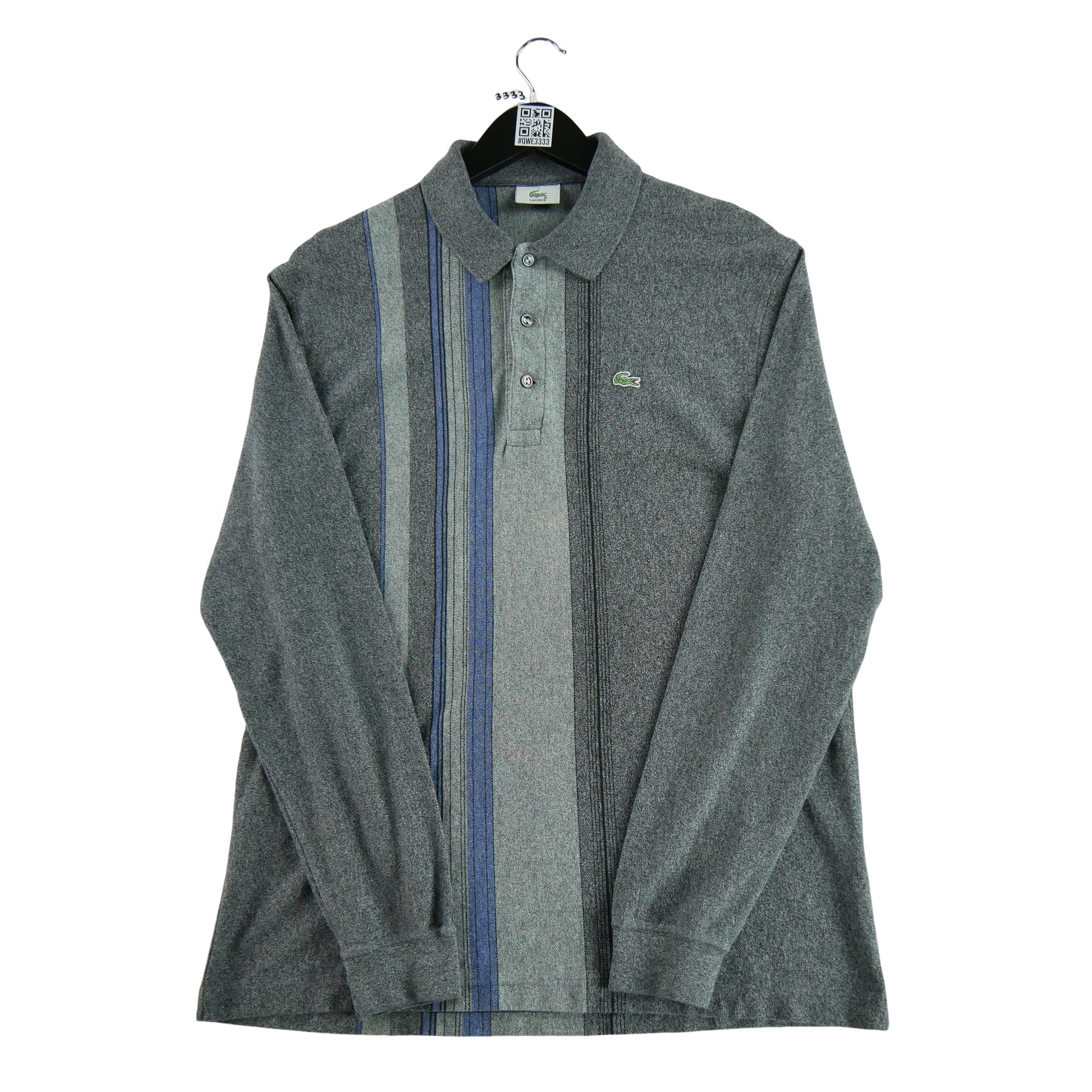 Polo manches longues Homme Gris - Excellent état