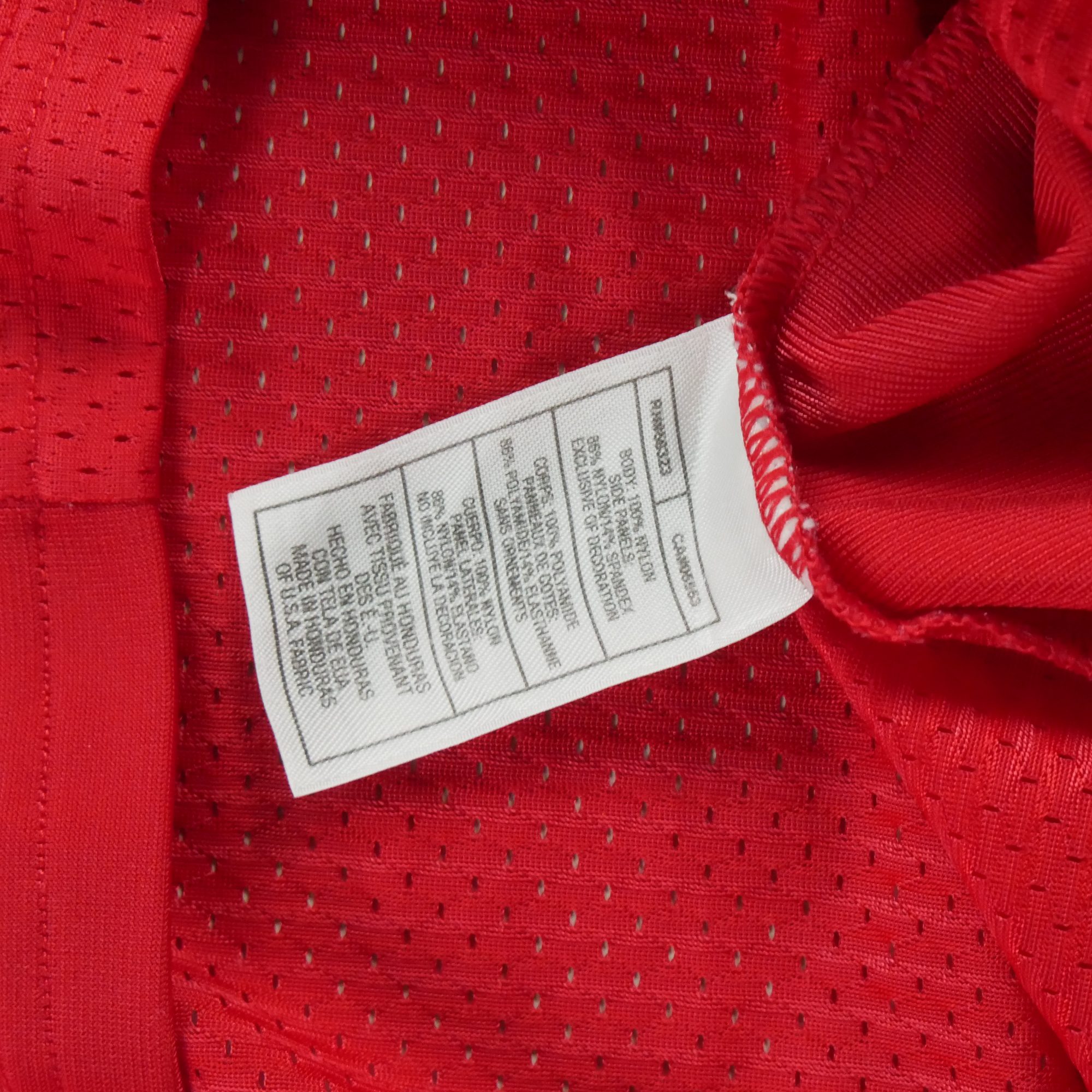 Maillot Homme  Bulldogs Game Used Rouge 8