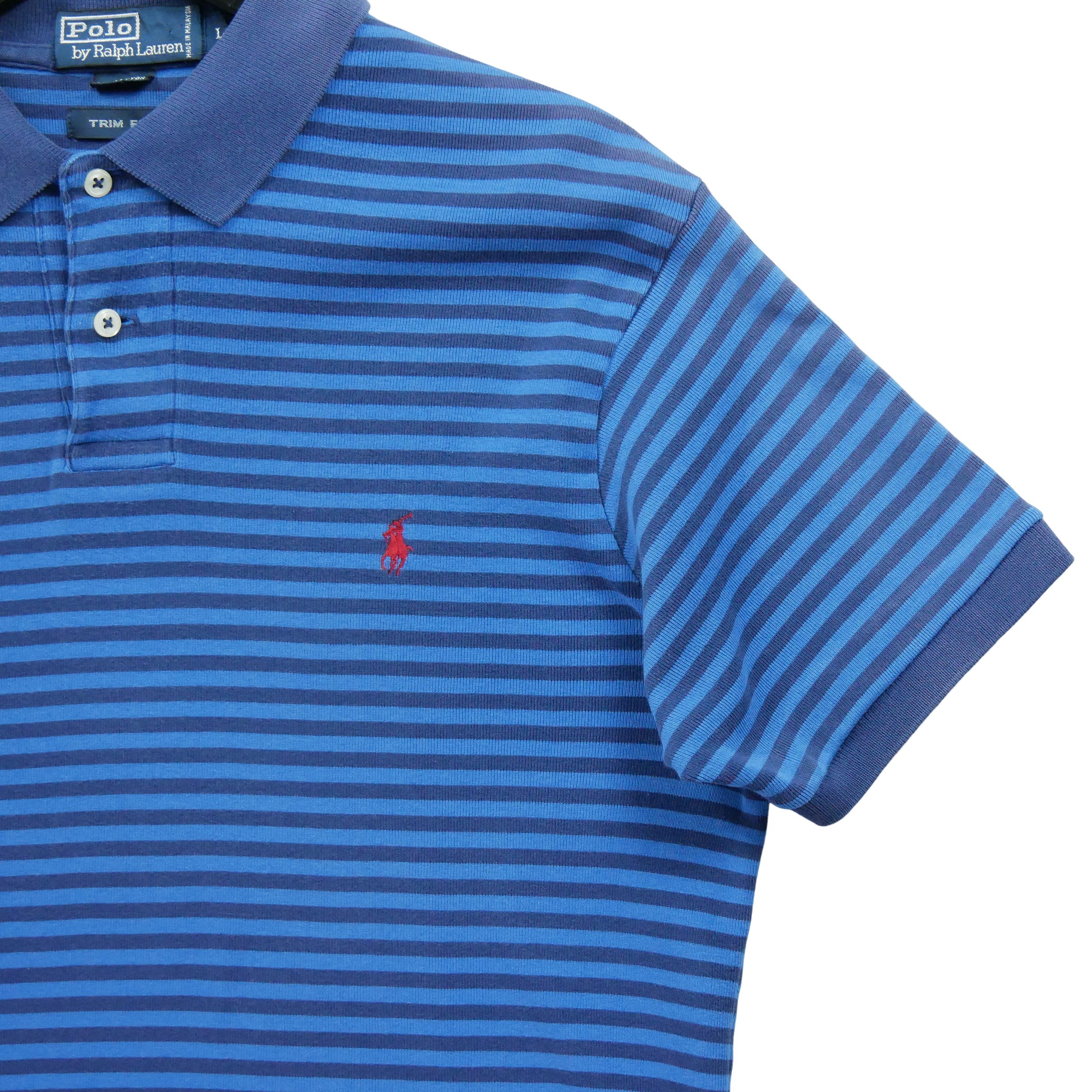 Polo manches courtes Homme  Bleu 4
