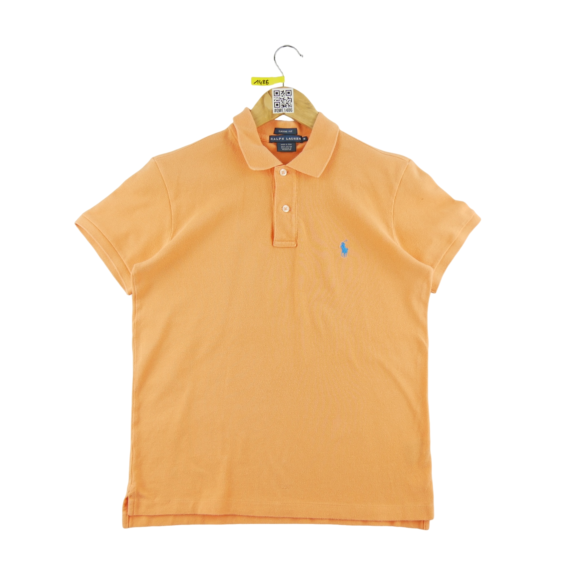 Polo manches courtes Femme  Orange 2