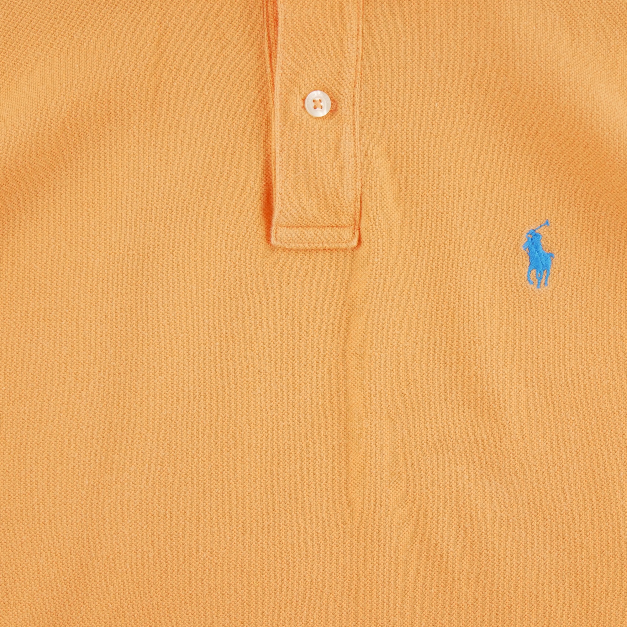 Polo manches courtes Femme  Orange 4