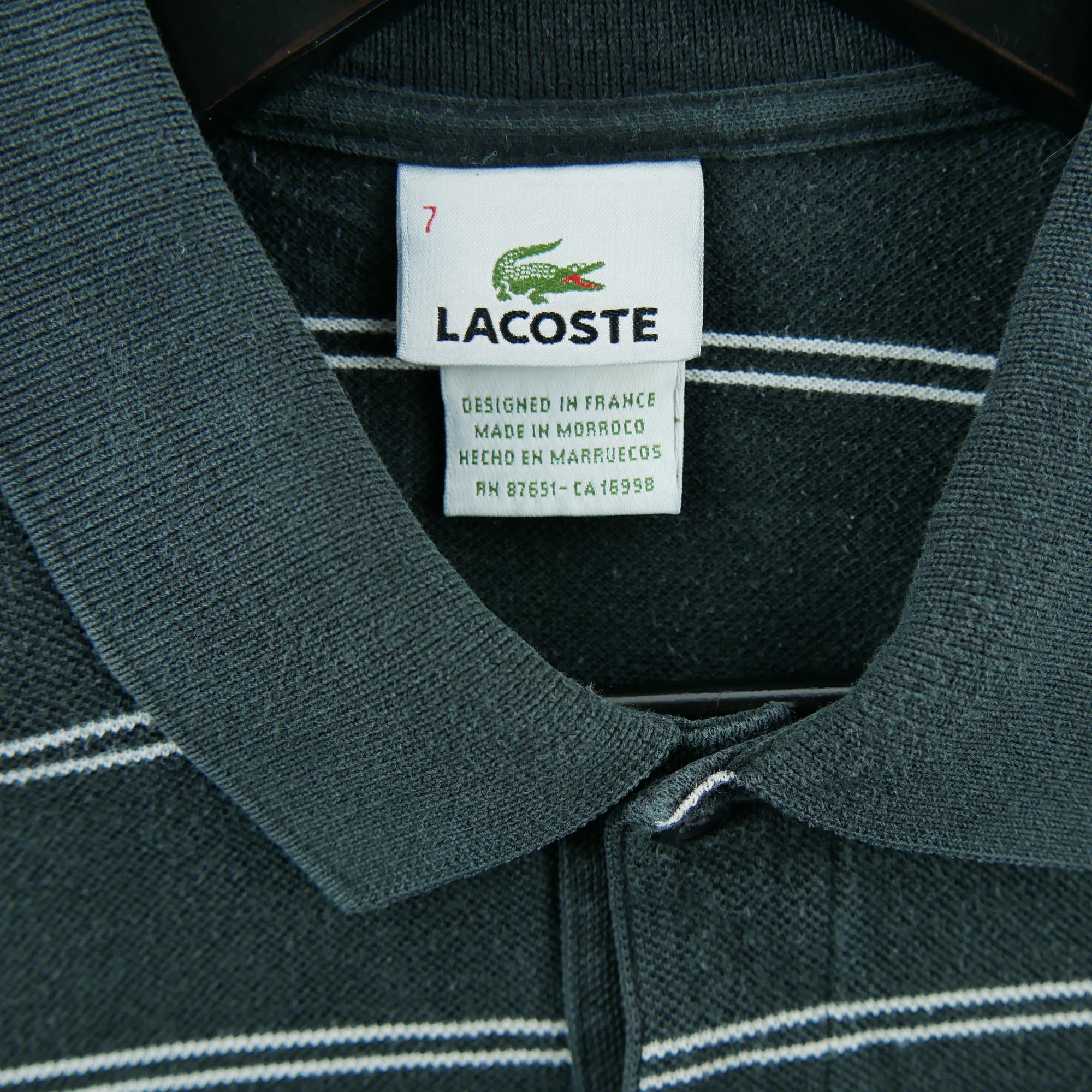 Polo manches courtes Homme  Noir 6
