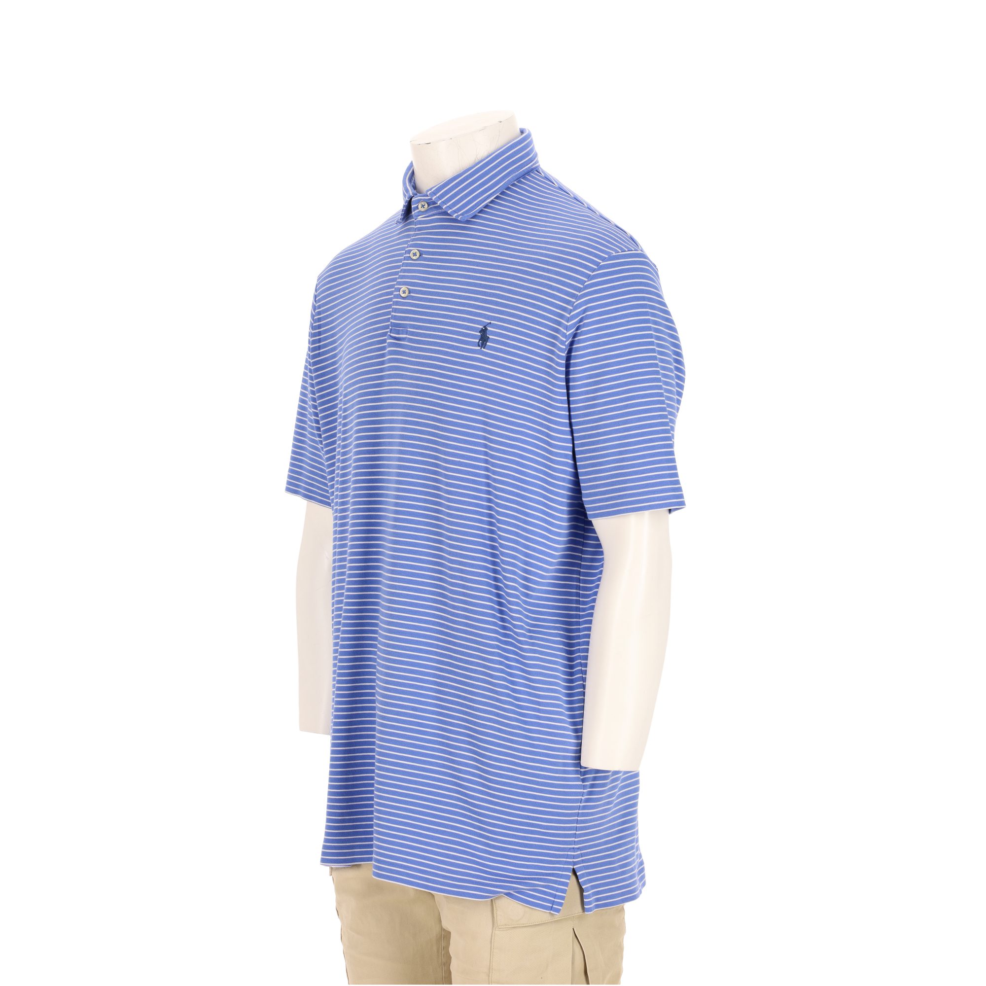 Polo manches courtes Homme  Bleu clair 4