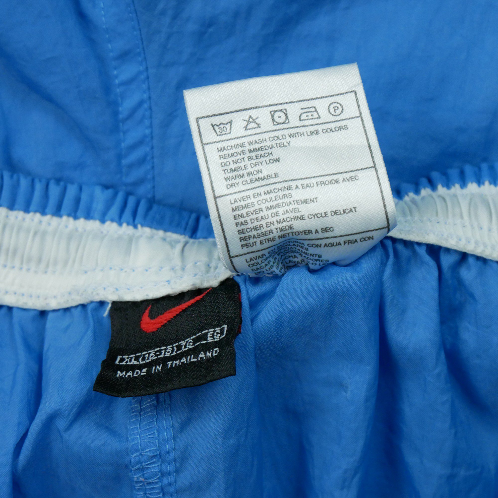 Short Homme  Solo Swoosh Bleu clair 7