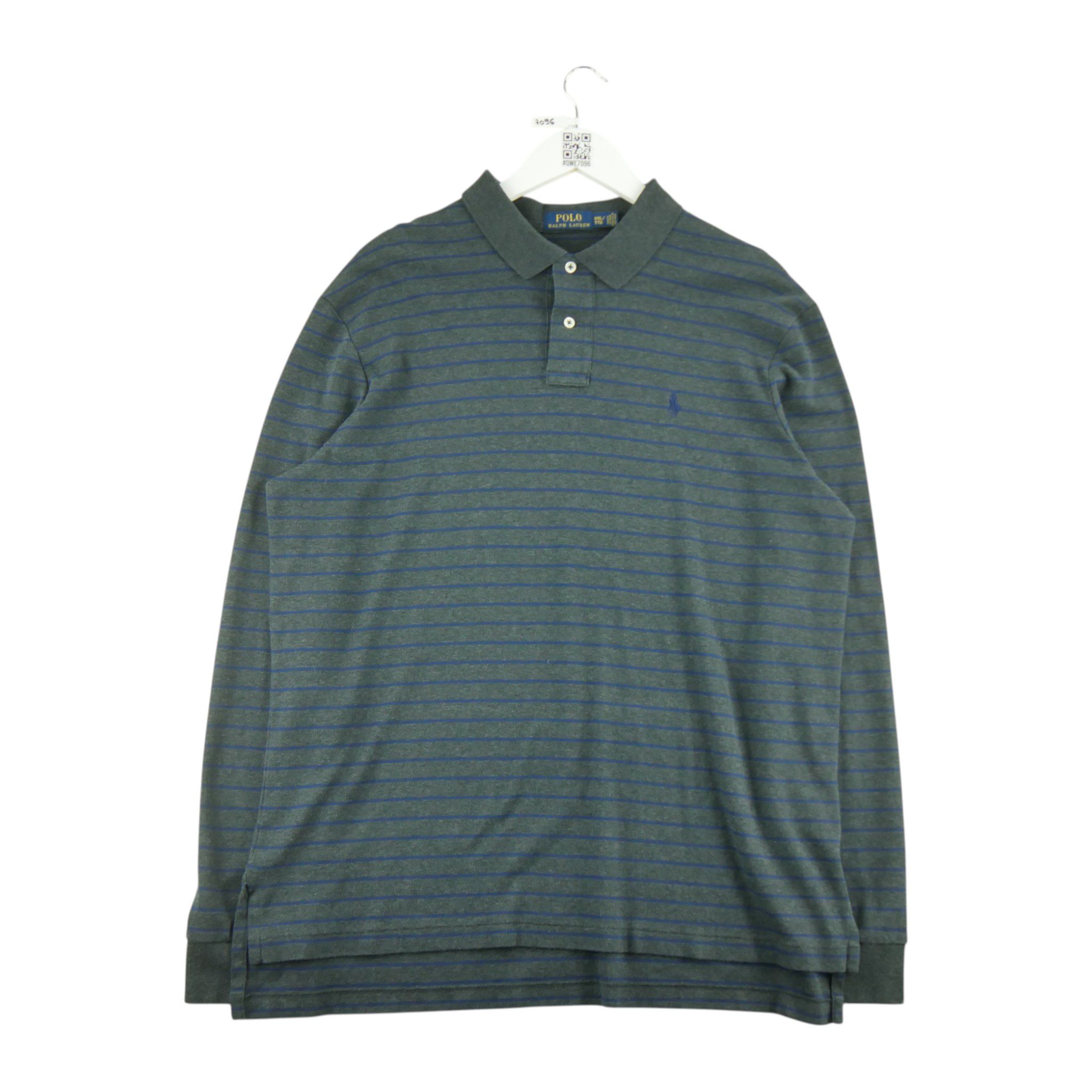 Polo manches longues Homme  Gris - Excellent état