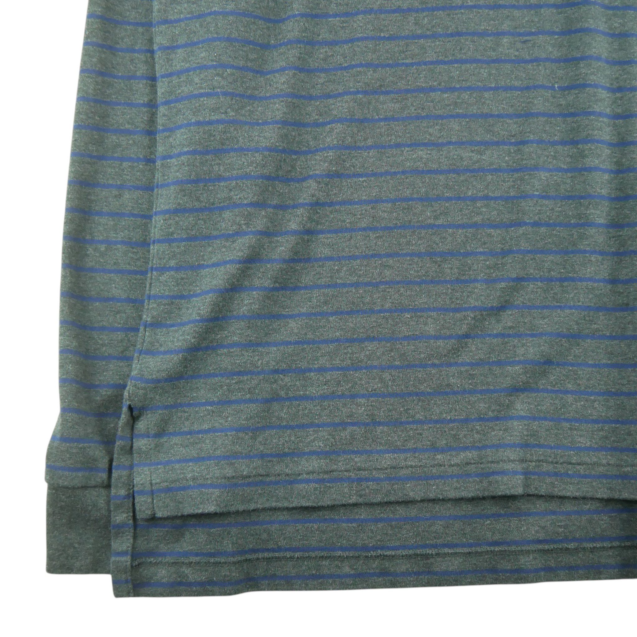 Polo manches longues Homme  Gris 4