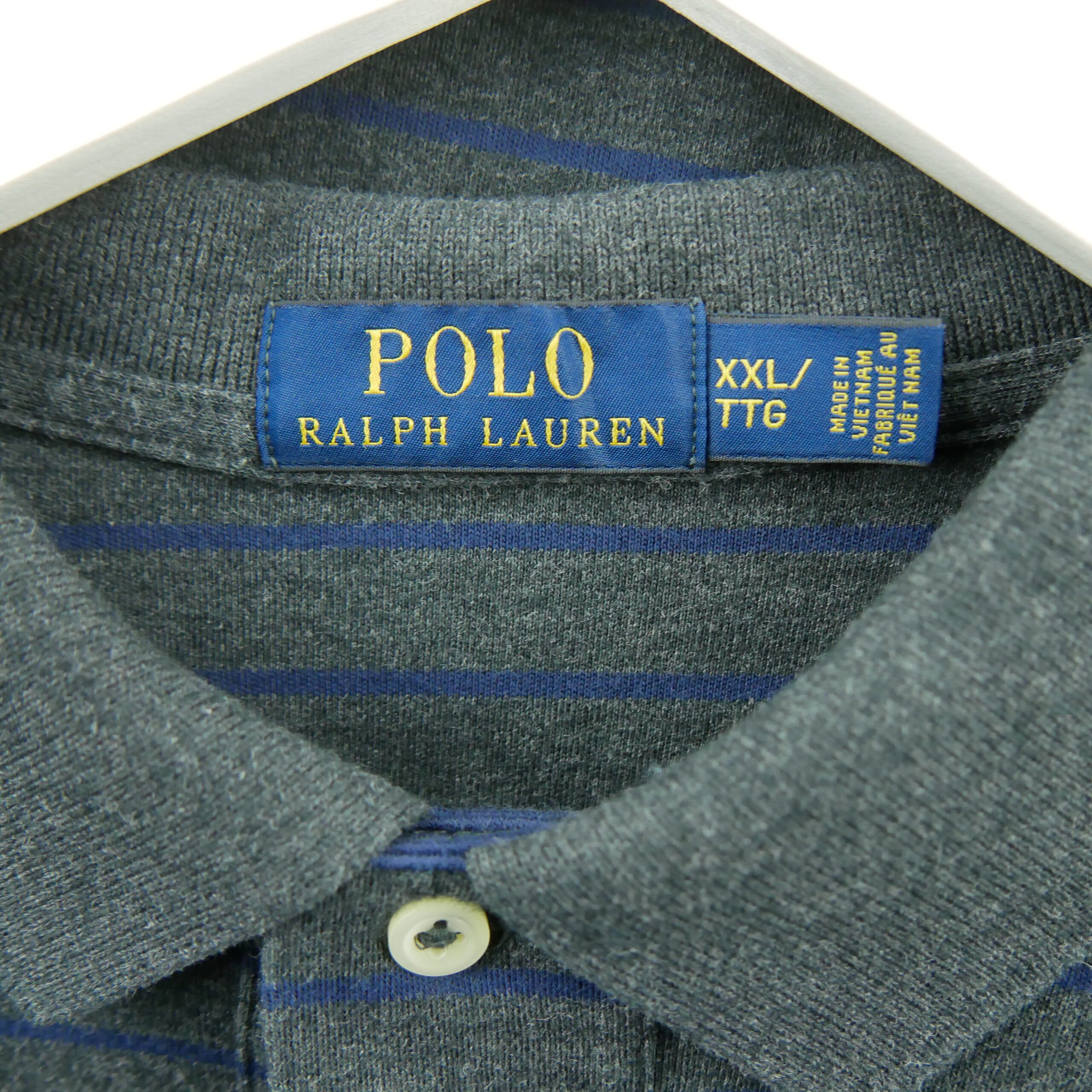 Polo manches longues Homme  Gris 5