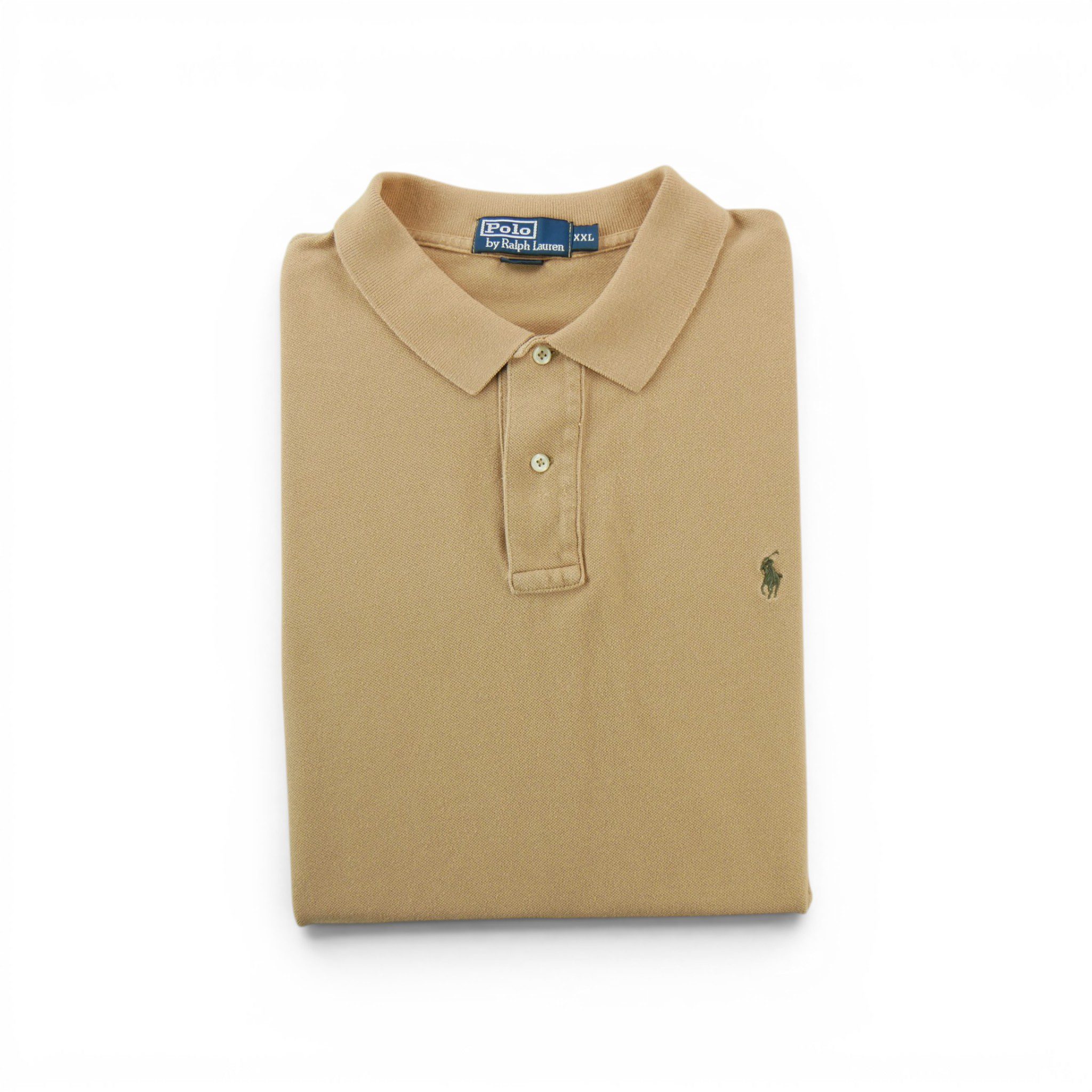 Polo manches courtes Homme Beige - Bon état