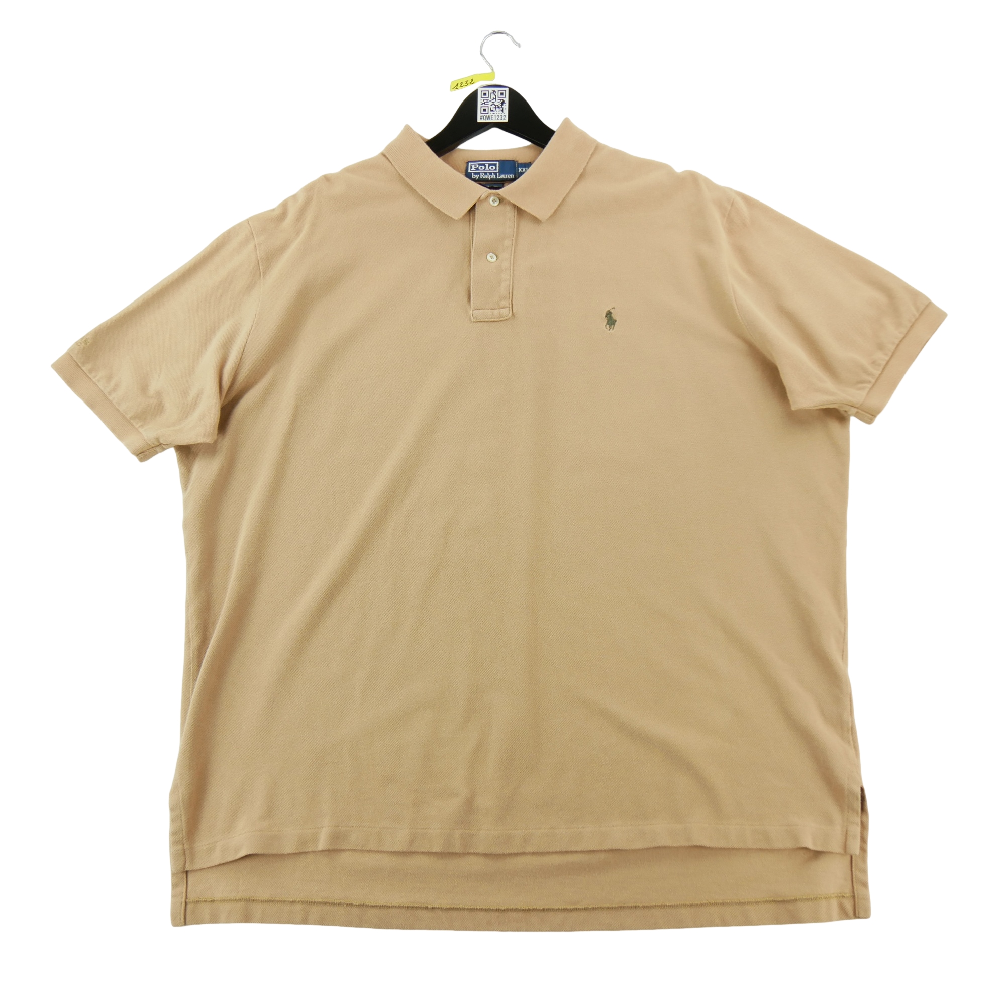 Polo manches courtes Homme  Beige 2