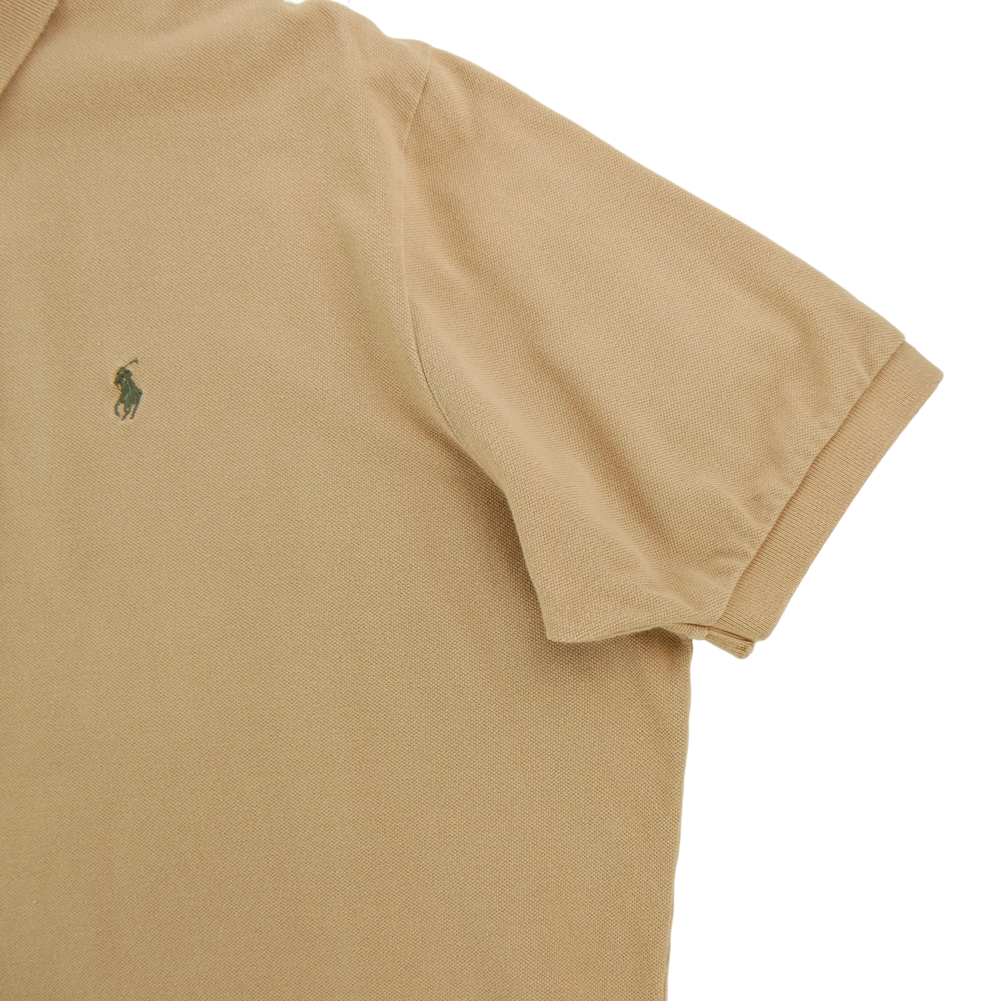 Polo manches courtes Homme  Beige 4
