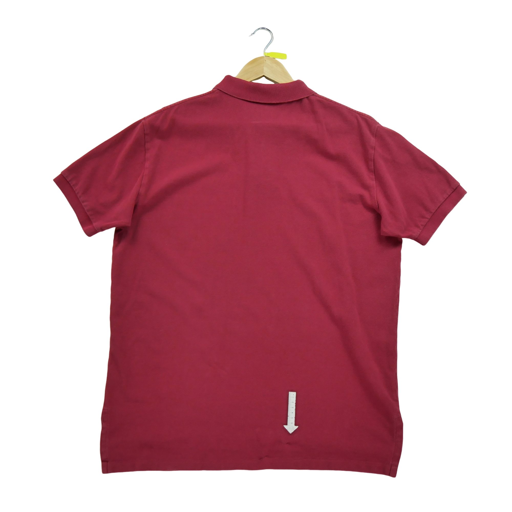 Polo manches courtes Homme  Rouge 6