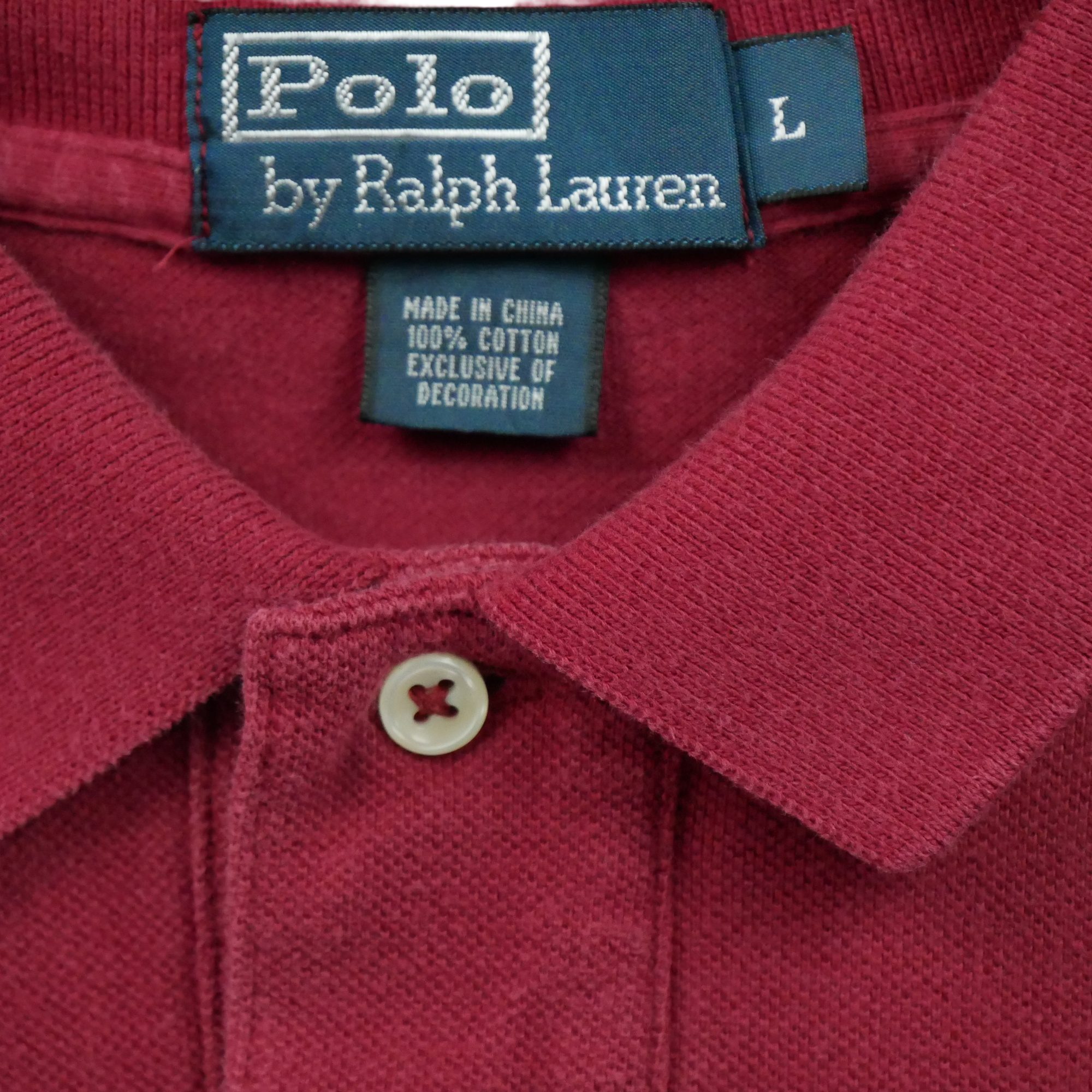 Polo manches courtes Homme  Rouge 10