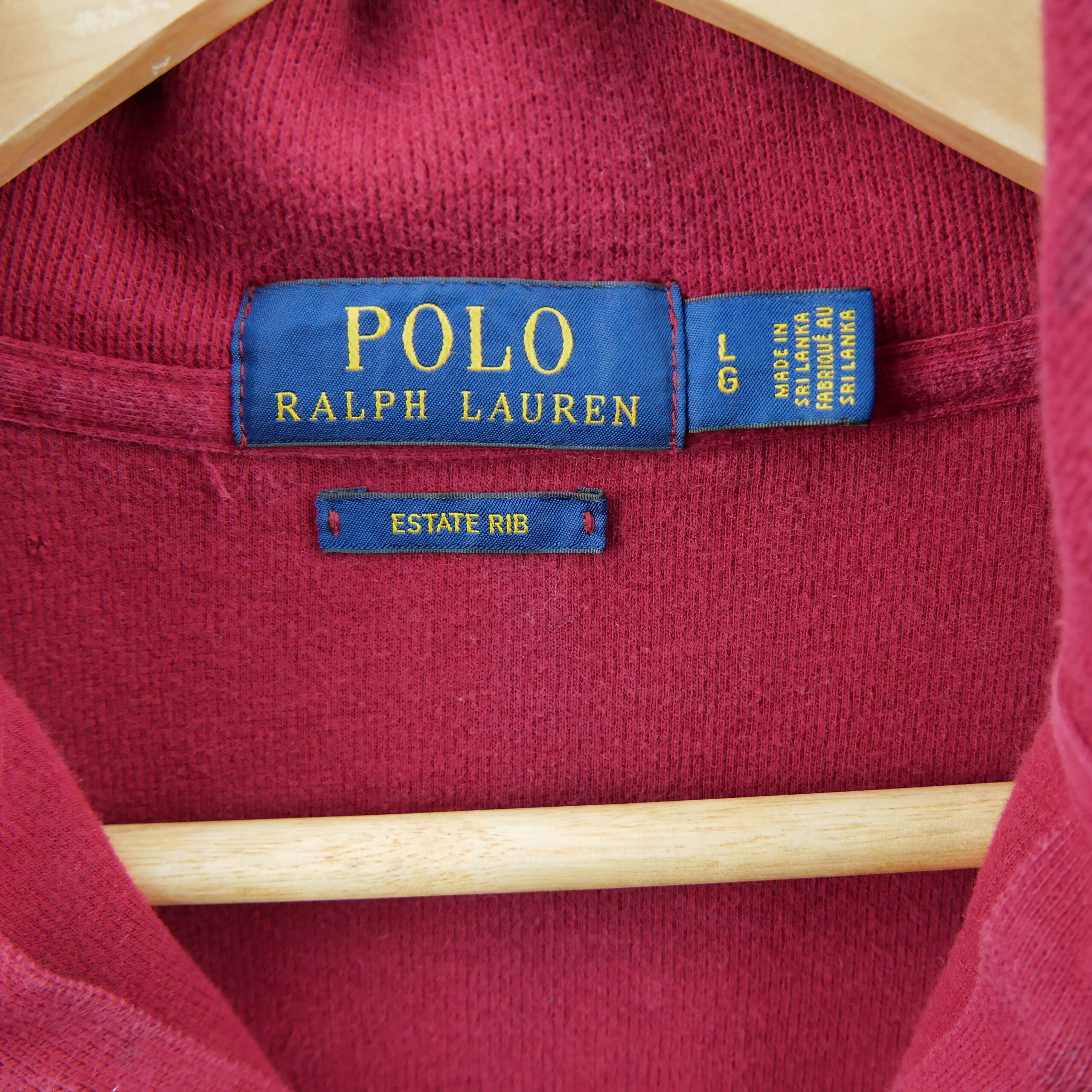 Pull Homme  col camionneur Rouge 8