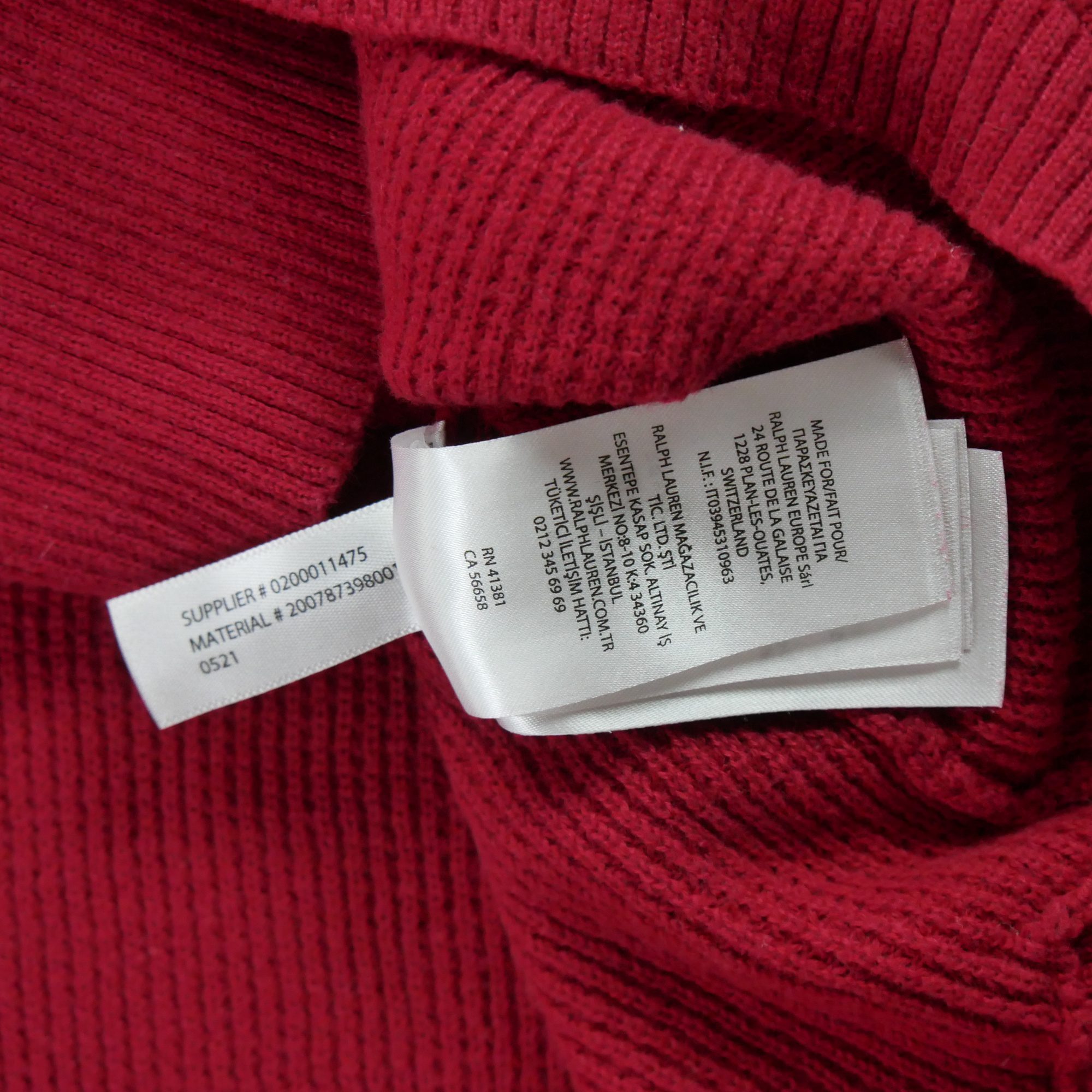 Pull Femme  Rouge 6