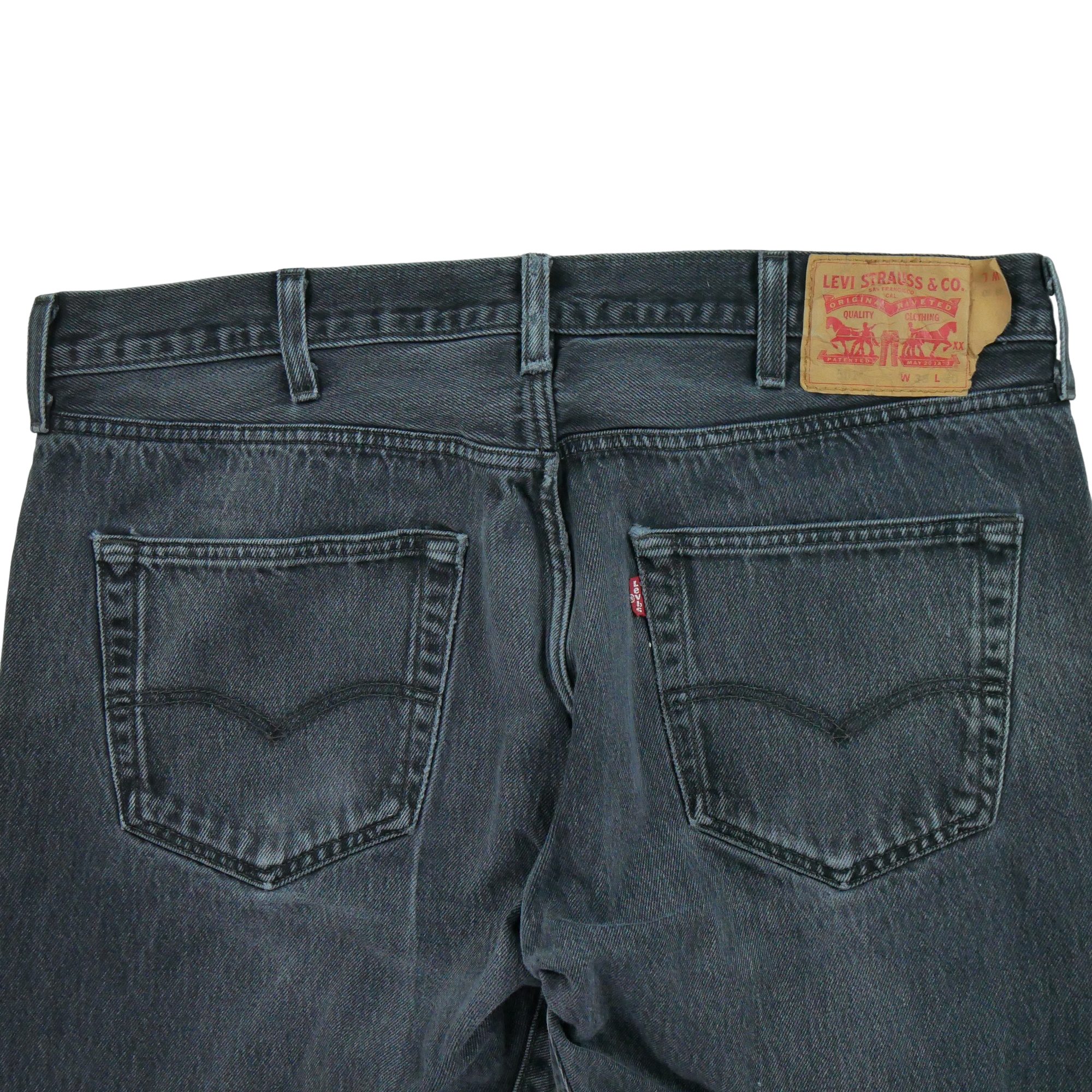 Jean Homme Levis 501 Gris 4