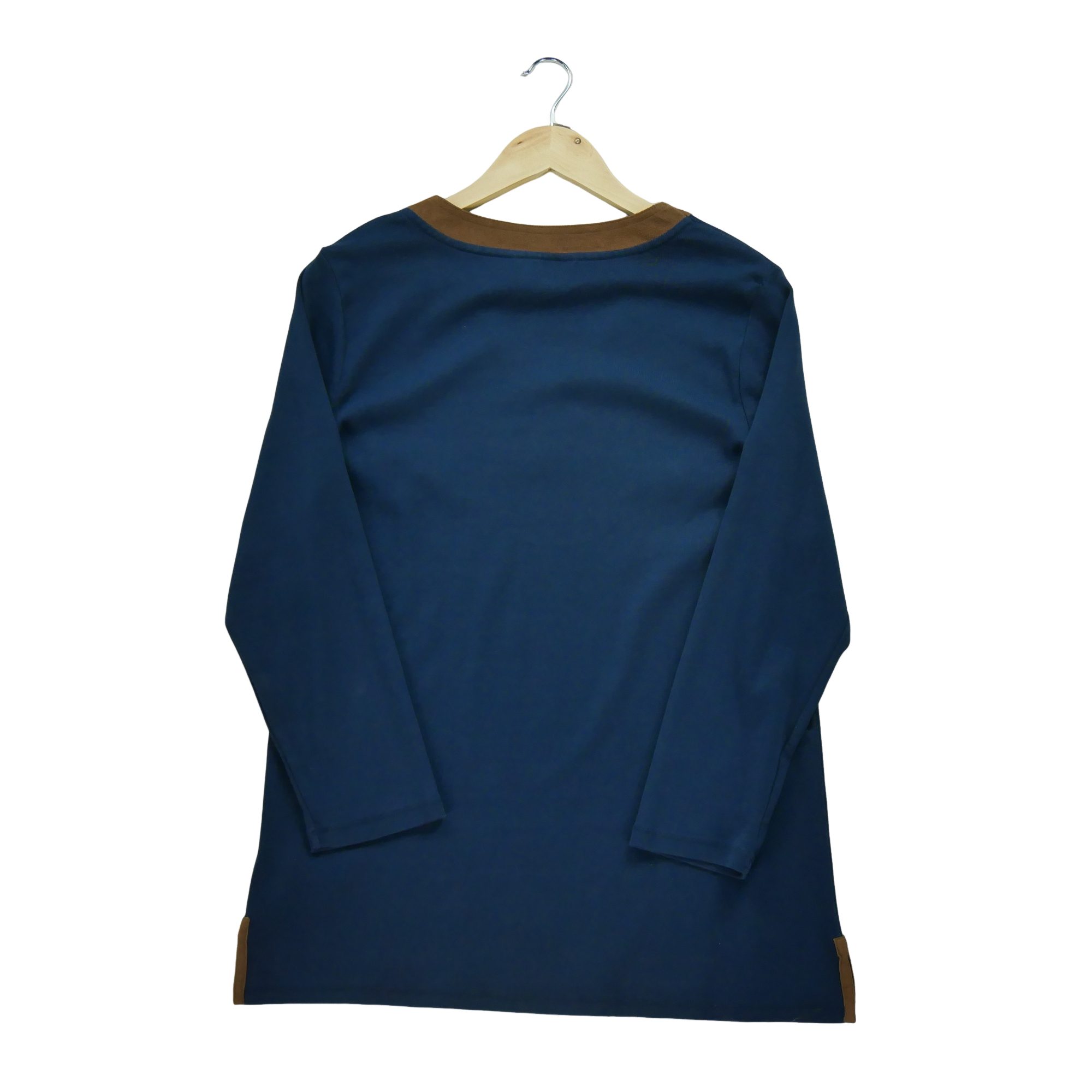 T-shirt manches longues Femme  Marine 2