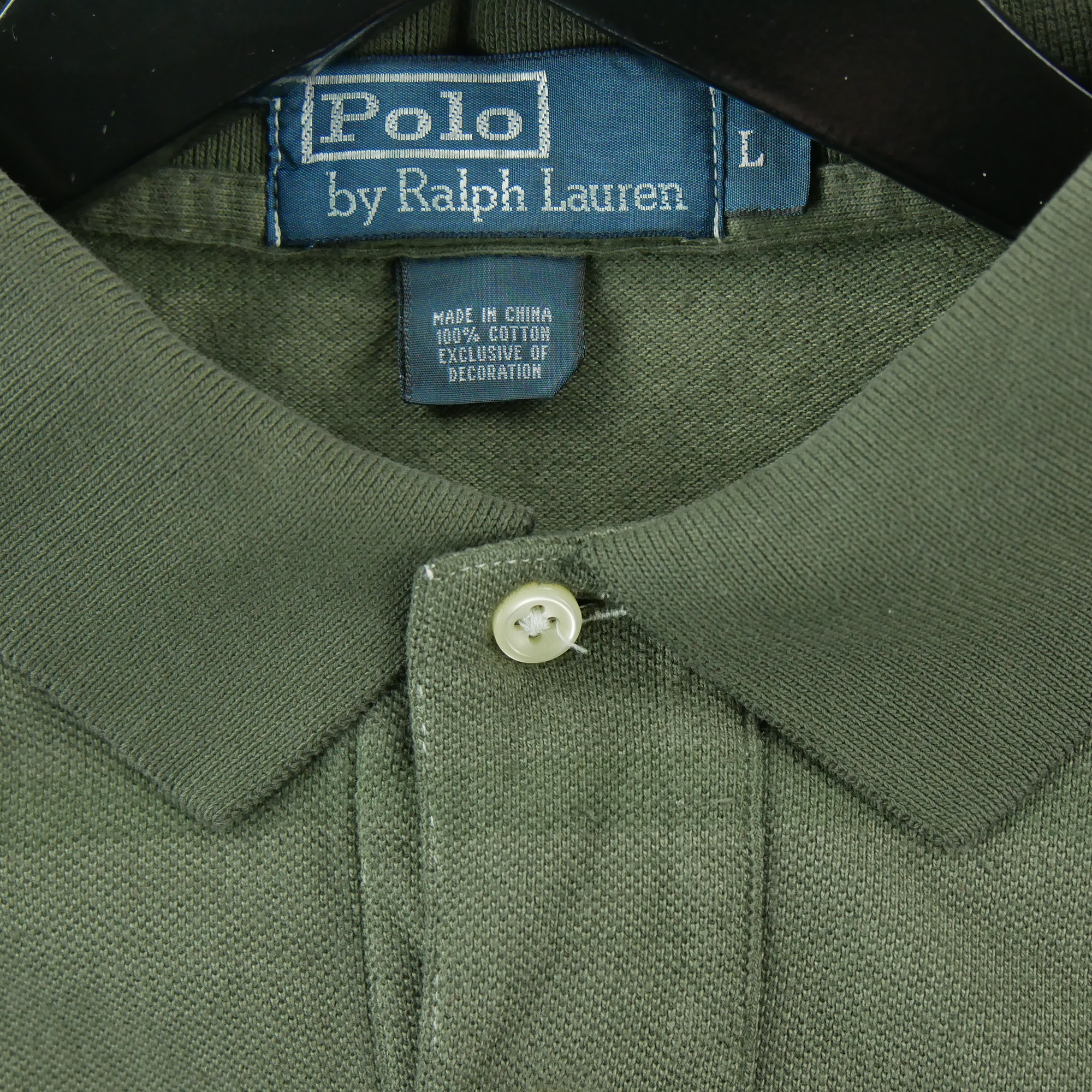 Polo manches courtes Homme  Kaki 5