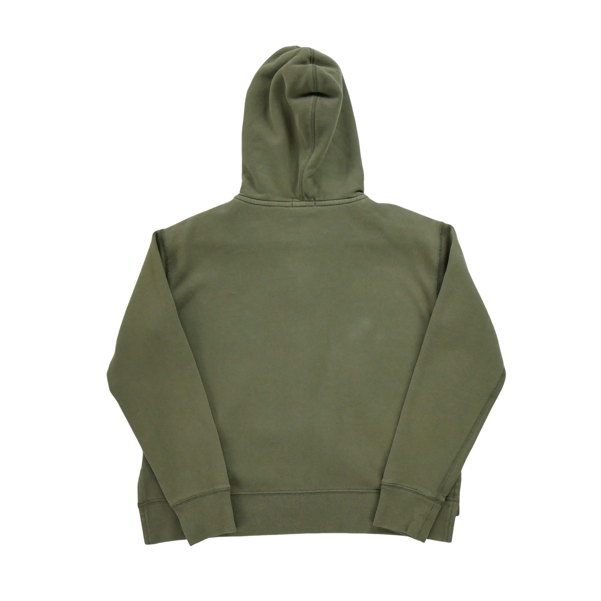 Sweat à capuche Femme  Full zip Kaki 2