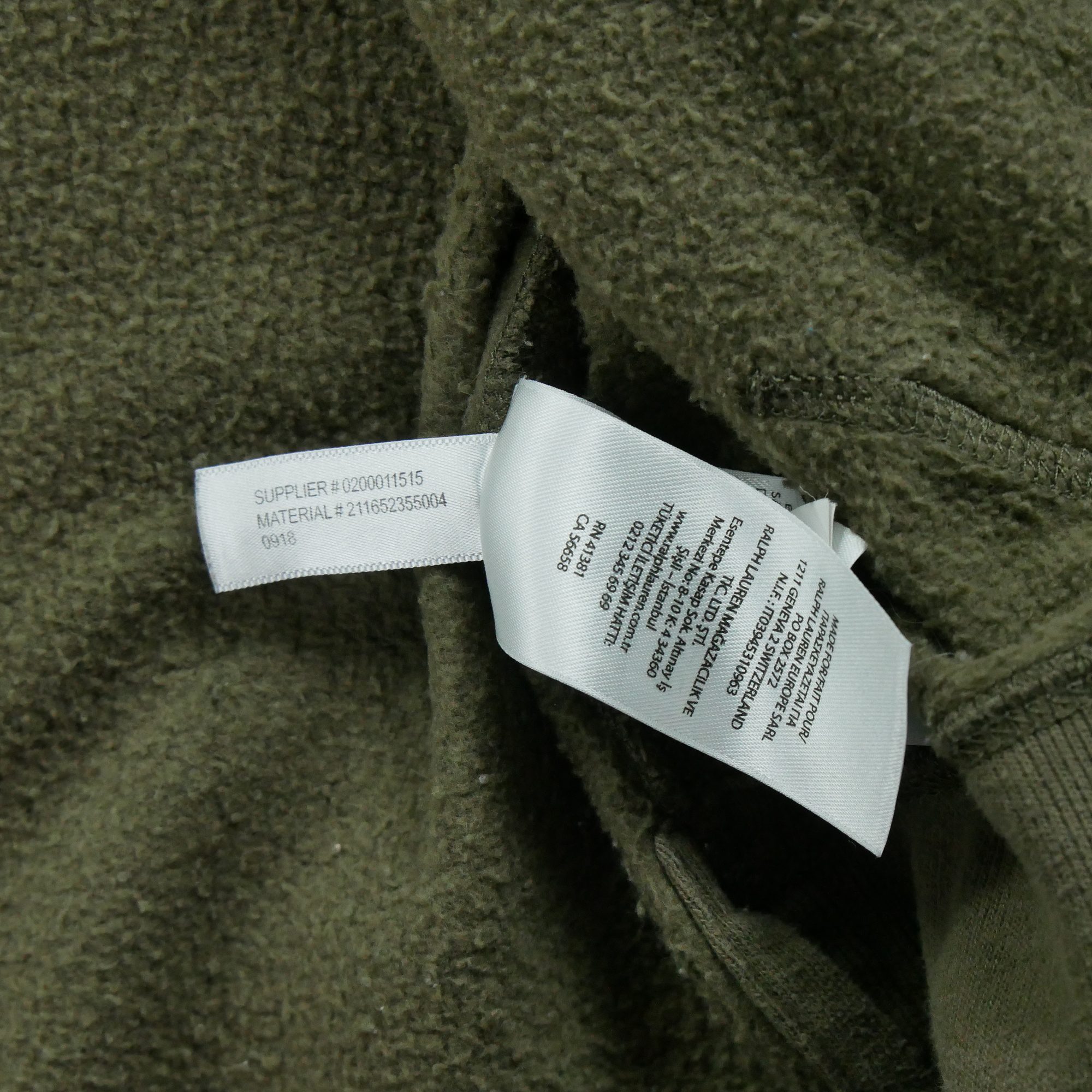 Sweat à capuche Femme  Full zip Kaki 8