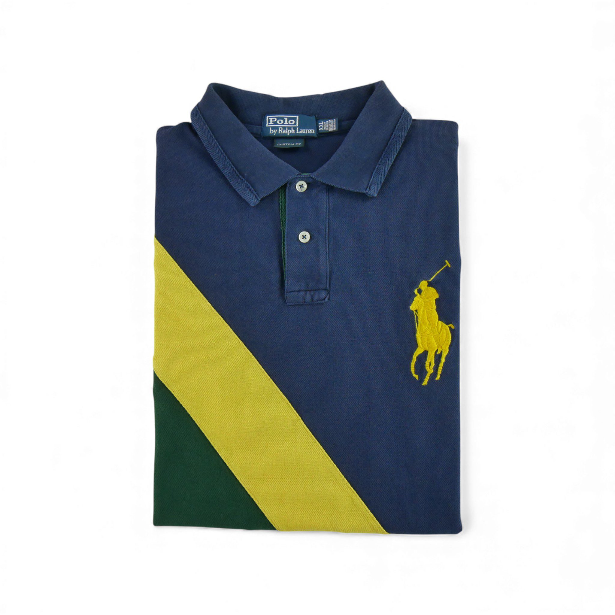 Polo manches courtes Homme  Marine - État correct
