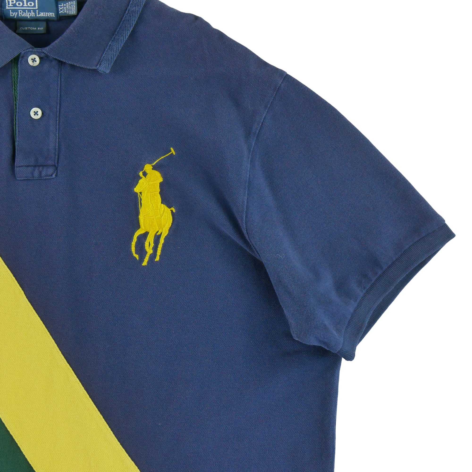 Polo manches courtes Homme  Marine 4