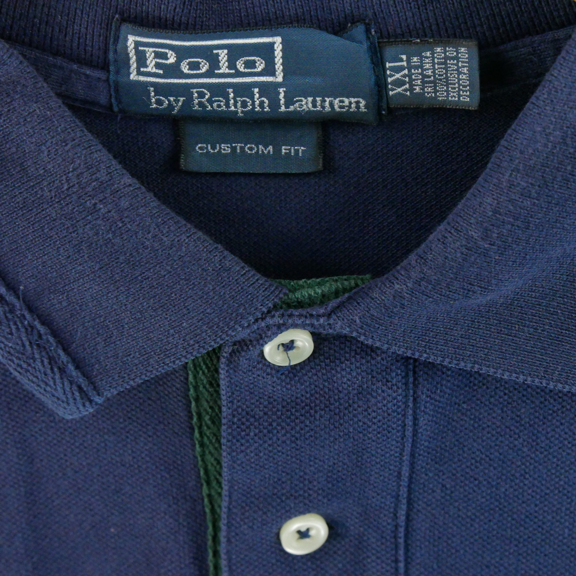 Polo manches courtes Homme  Marine 8