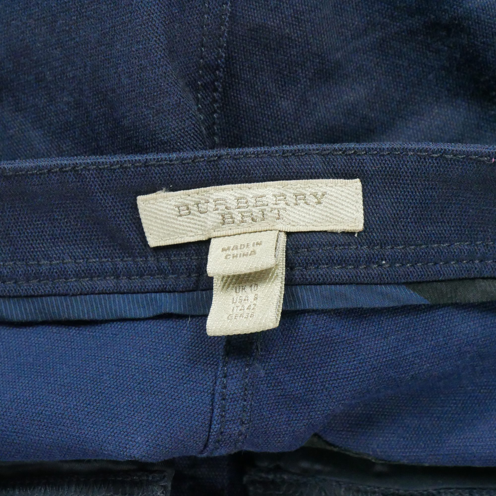 Pantalon Femme Slim Marine 6